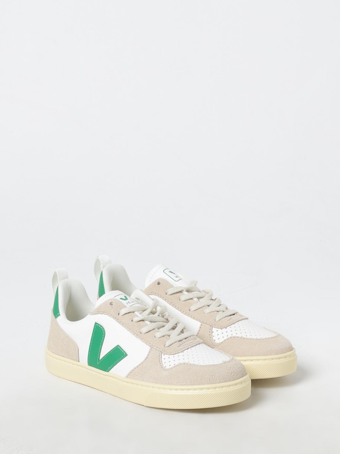 VEJA BASKETS: Baskets enfant Veja, Blanc - Img 2