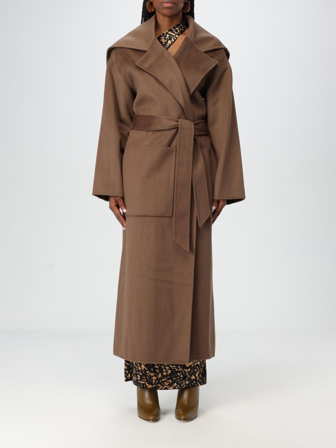 NANUSHKA COAT: Coat woman Nanushka, Brown - Img 1