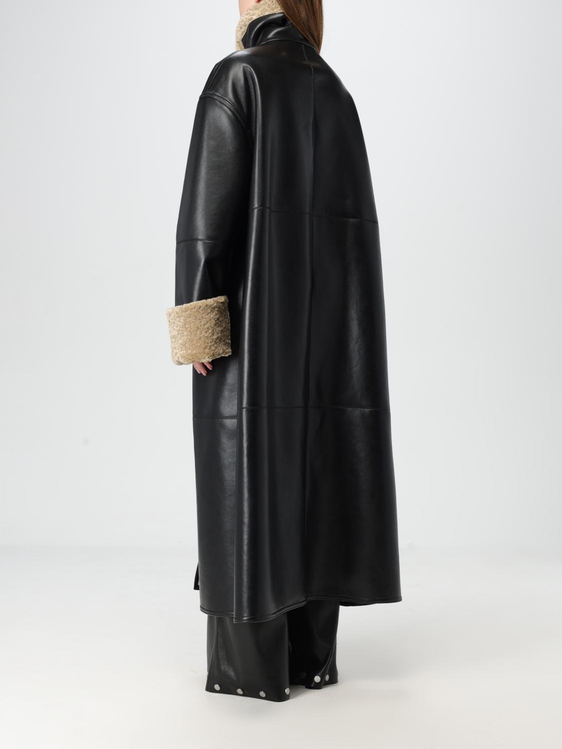 NANUSHKA COAT: Coat woman Nanushka, Black - Img 3