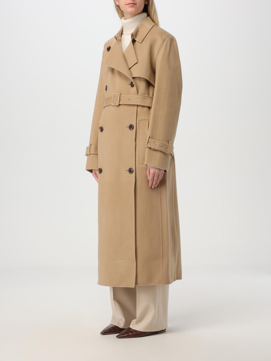 THEORY COAT: Coat woman Theory, Camel - Img 3