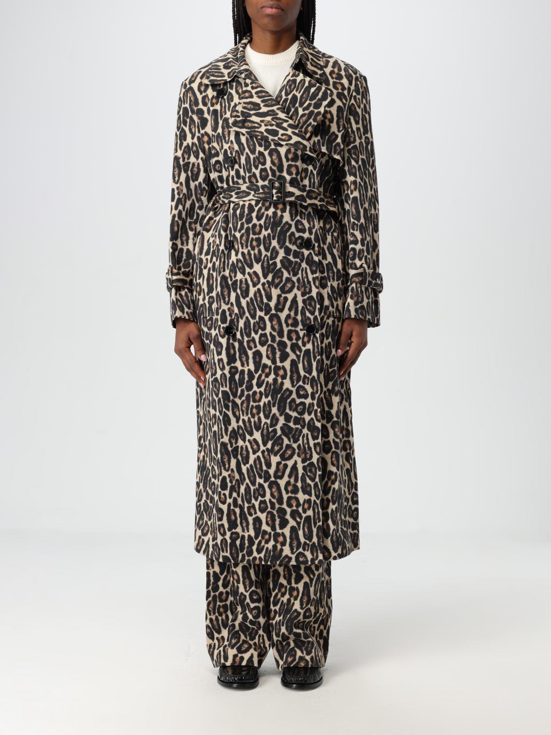 THEORY TRENCH: Trench Theory in lana animalier , Fantasia - Img 1