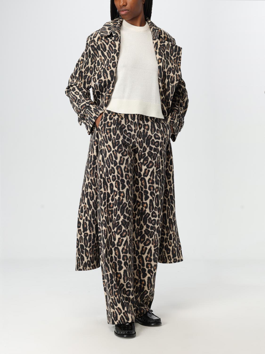 THEORY TRENCH: Trench Theory in lana animalier , Fantasia - Img 2