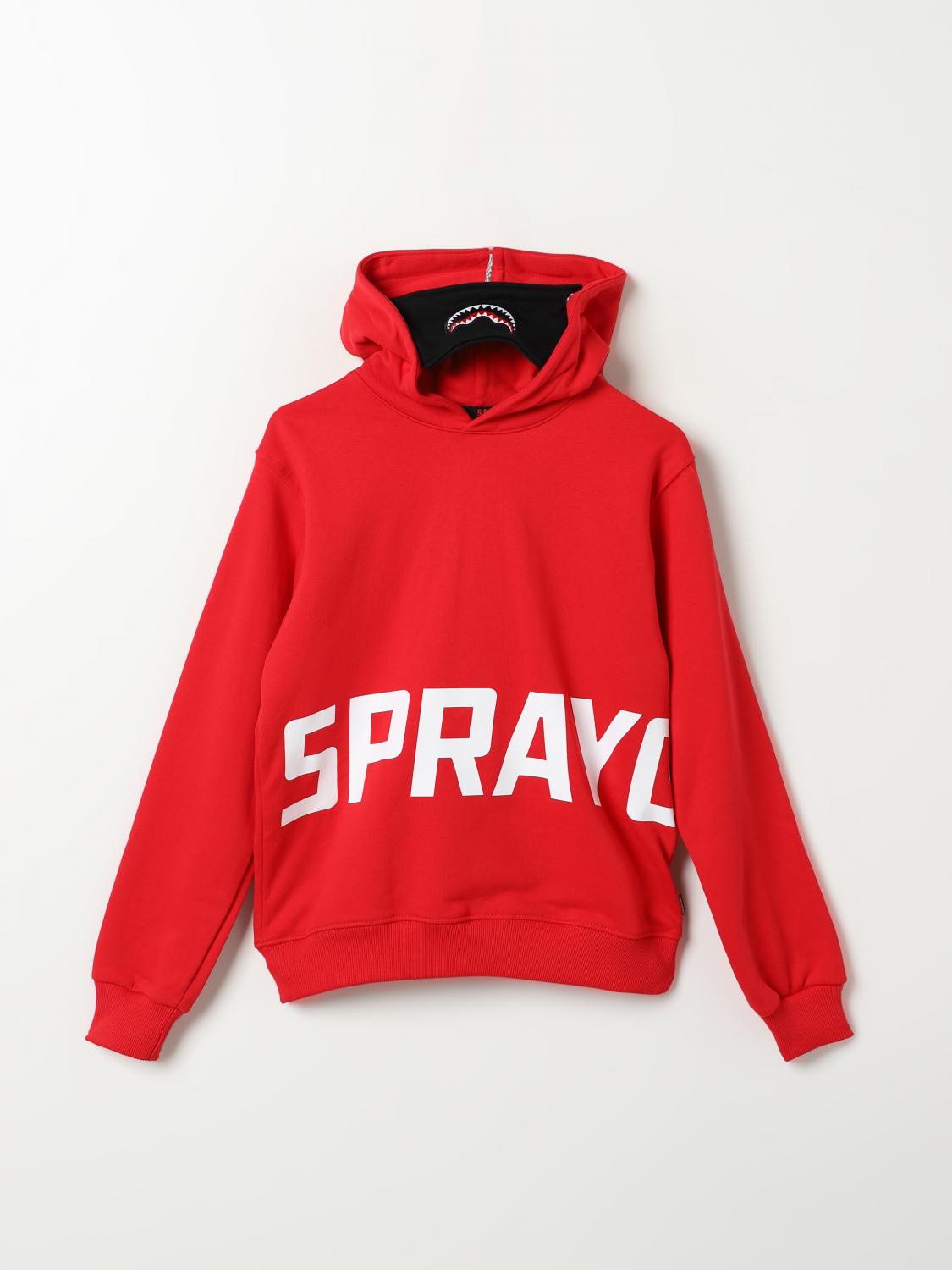 SPRAYGROUND 스웨터: 스웨터 남아 Sprayground, 레드 - Img 1