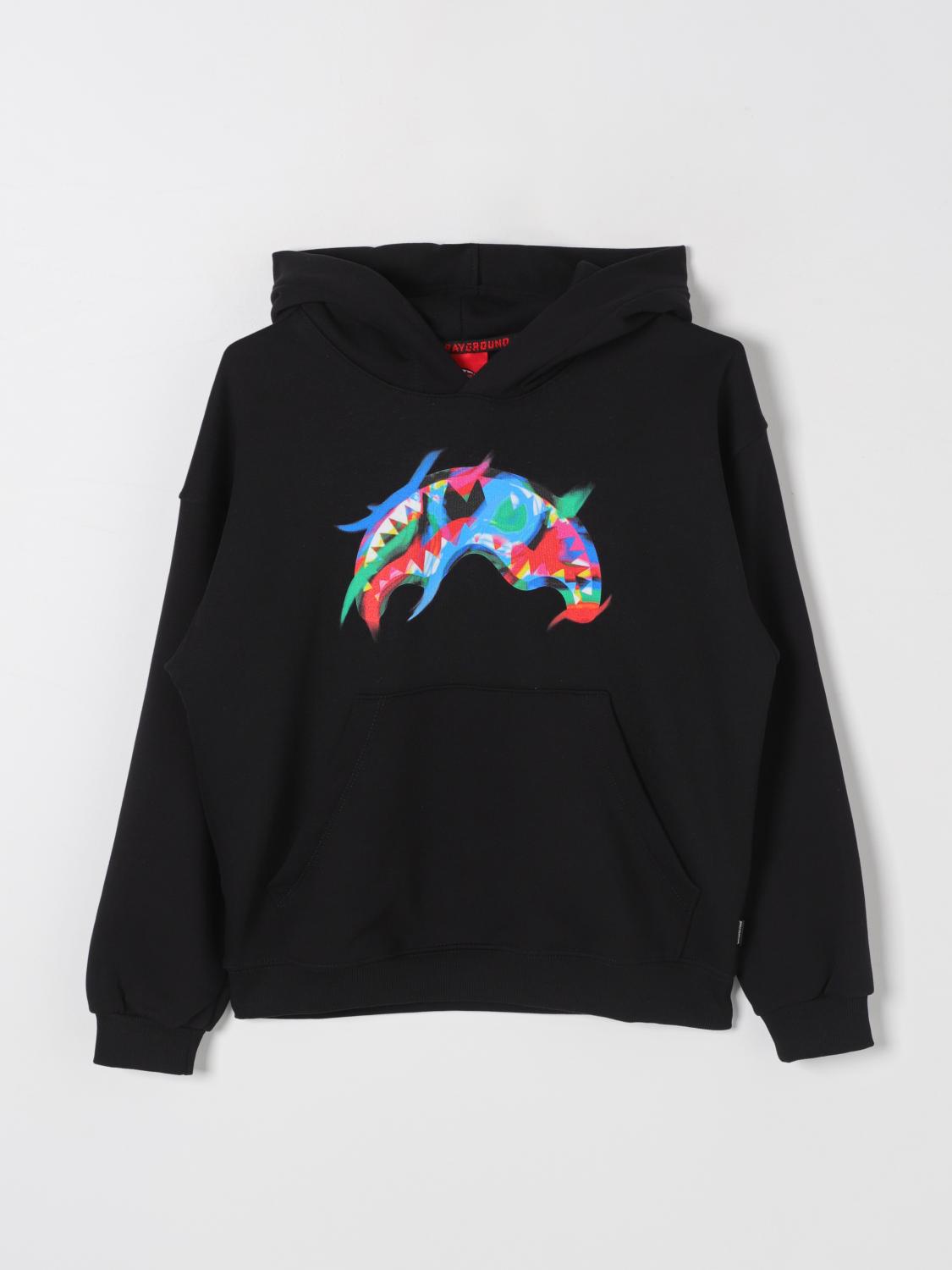 SPRAYGROUND SWEATER: Sweater kids Sprayground, Black - Img 1