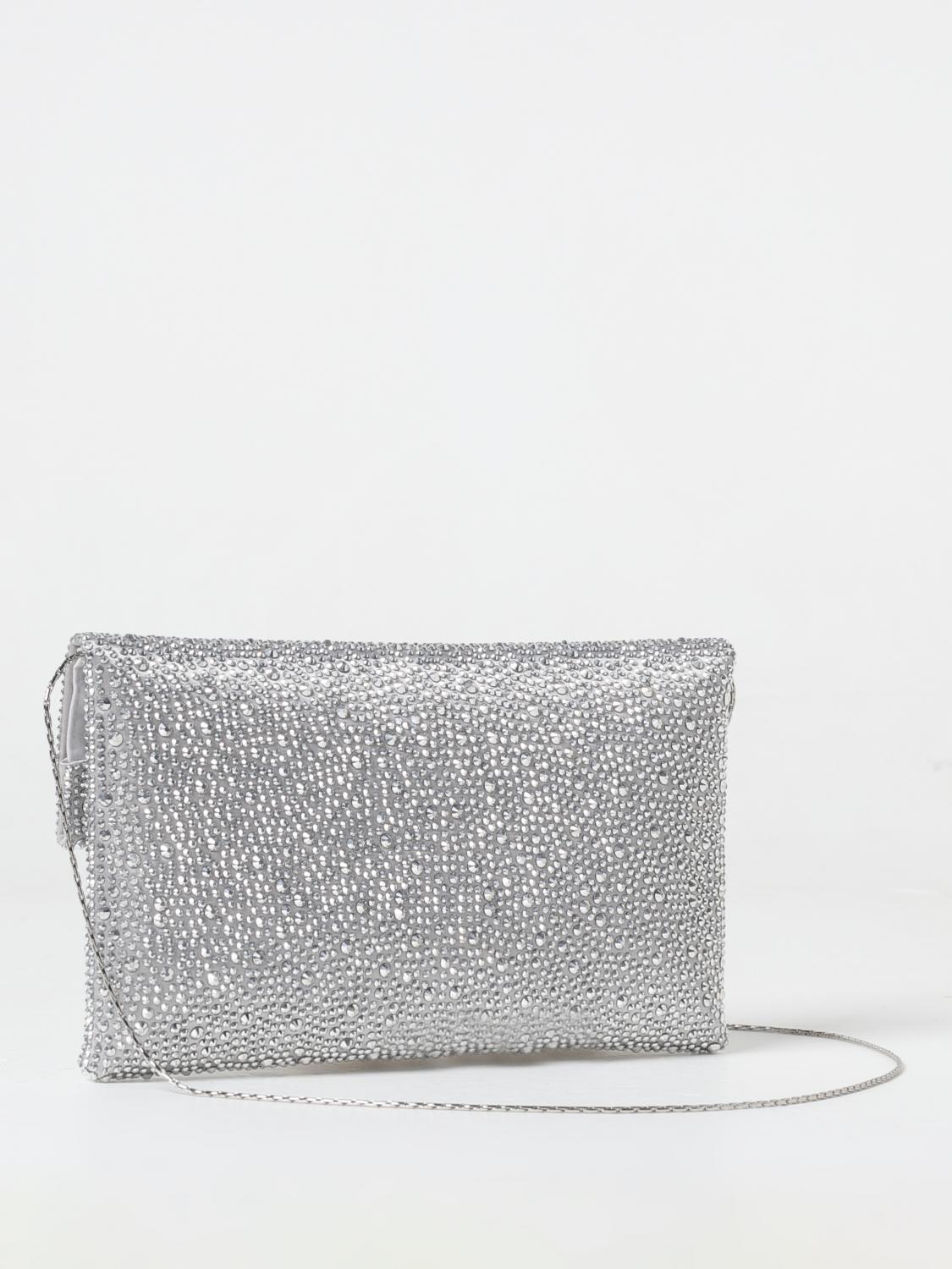 TWENTY FOURHAITCH CLUTCH: Shoulder bag woman Twenty Fourhaitch, Silver - Img 2