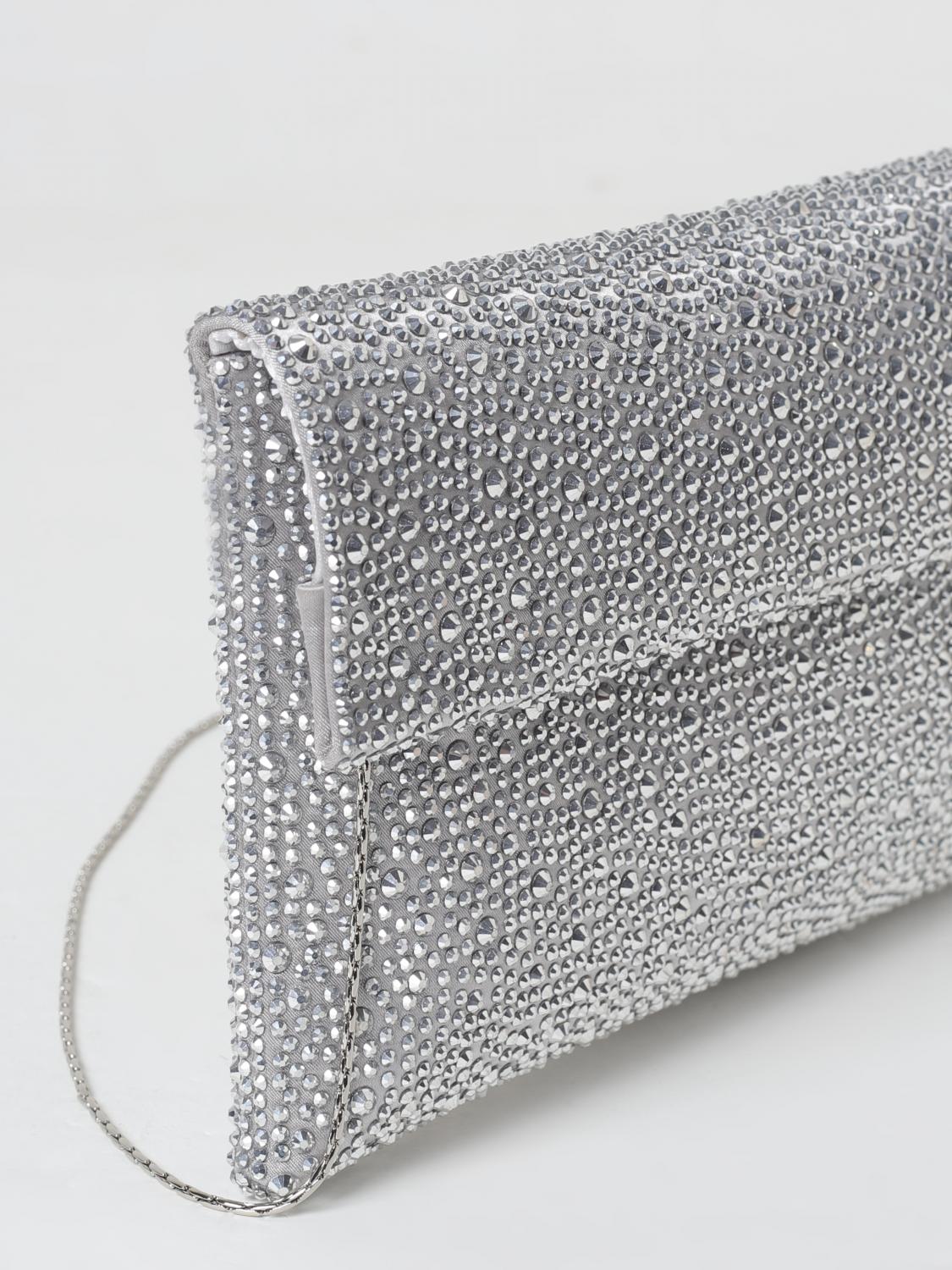 TWENTY FOURHAITCH CLUTCH: Shoulder bag woman Twenty Fourhaitch, Silver - Img 3