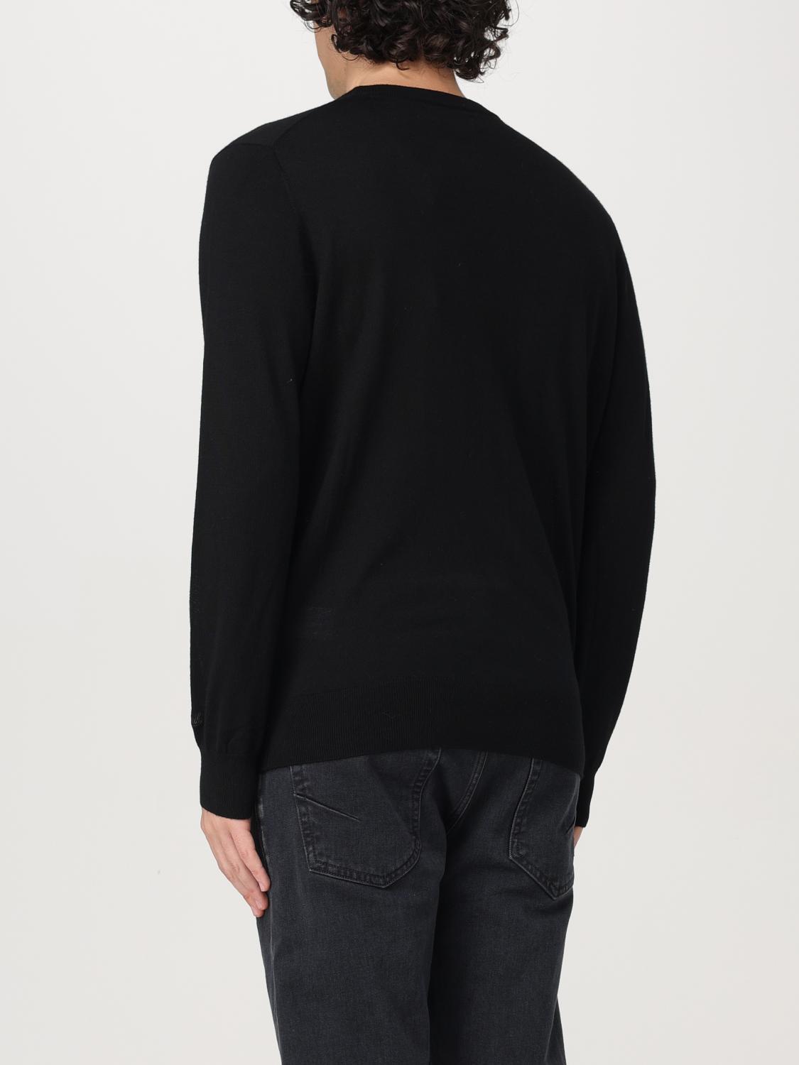 MC2 SAINT BARTH SWEATER: Sweater men Mc2 Saint Barth, Black - Img 2