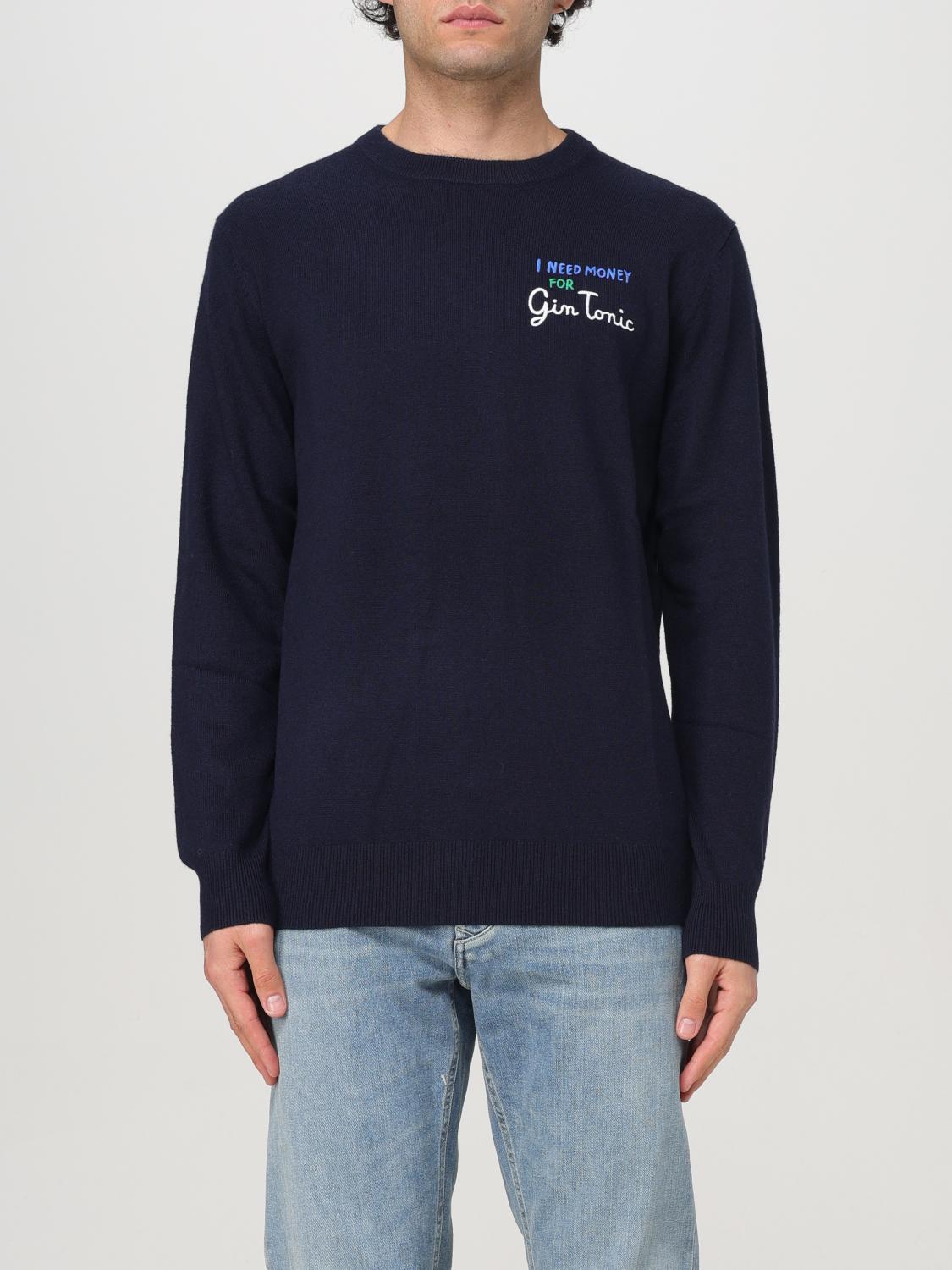 MC2 SAINT BARTH PULL: Pull homme Mc2 Saint Barth, Bleu Marine - Img 1