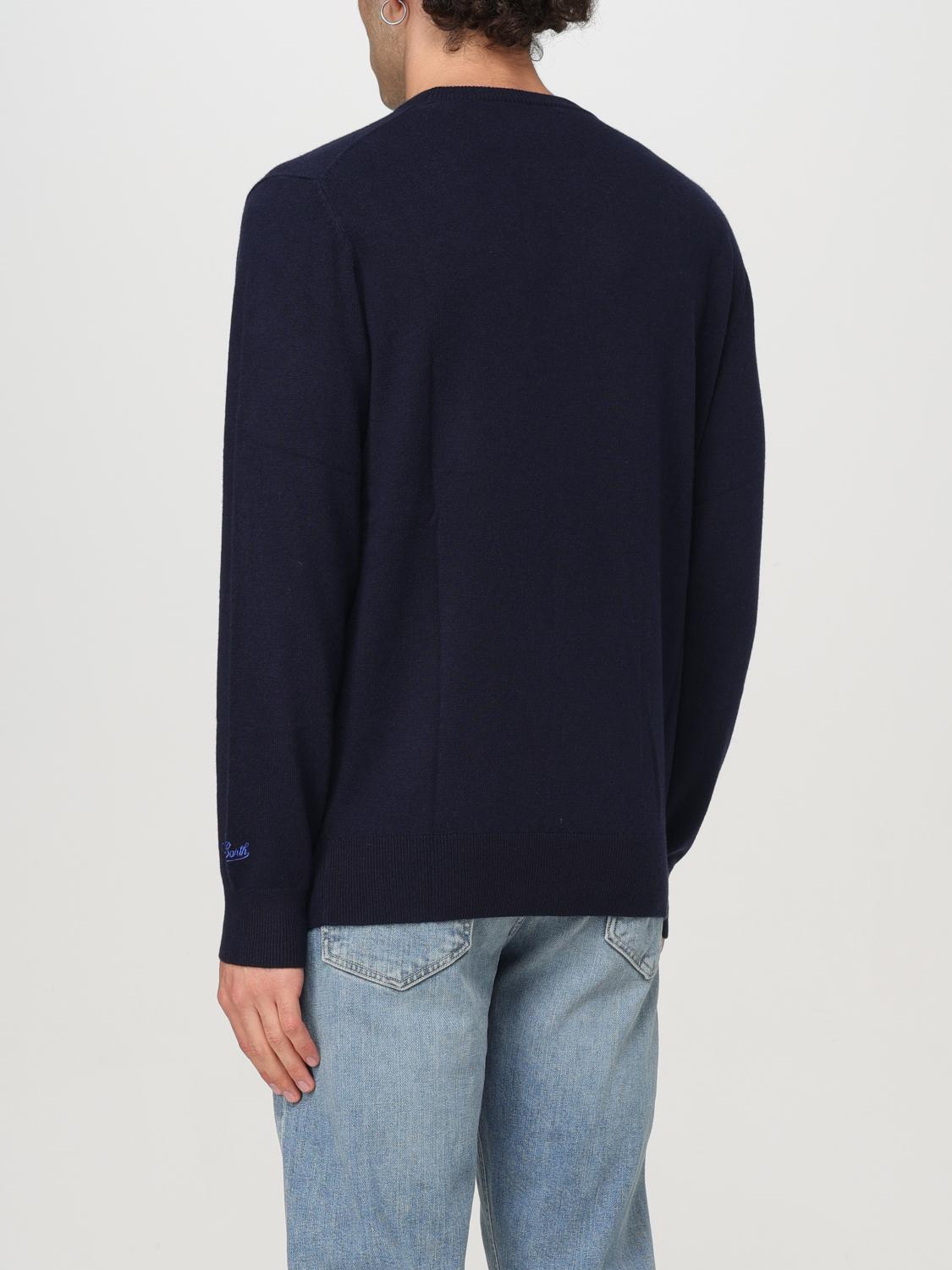 MC2 SAINT BARTH PULL: Pull homme Mc2 Saint Barth, Bleu Marine - Img 2