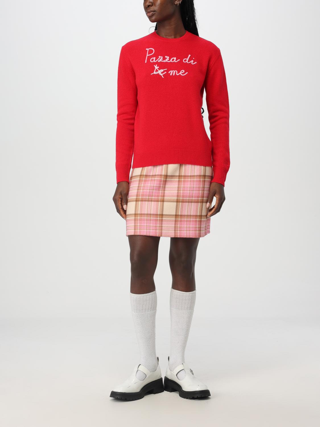 MC2 SAINT BARTH SWEATER: Sweater woman Mc2 Saint Barth, Red - Img 2