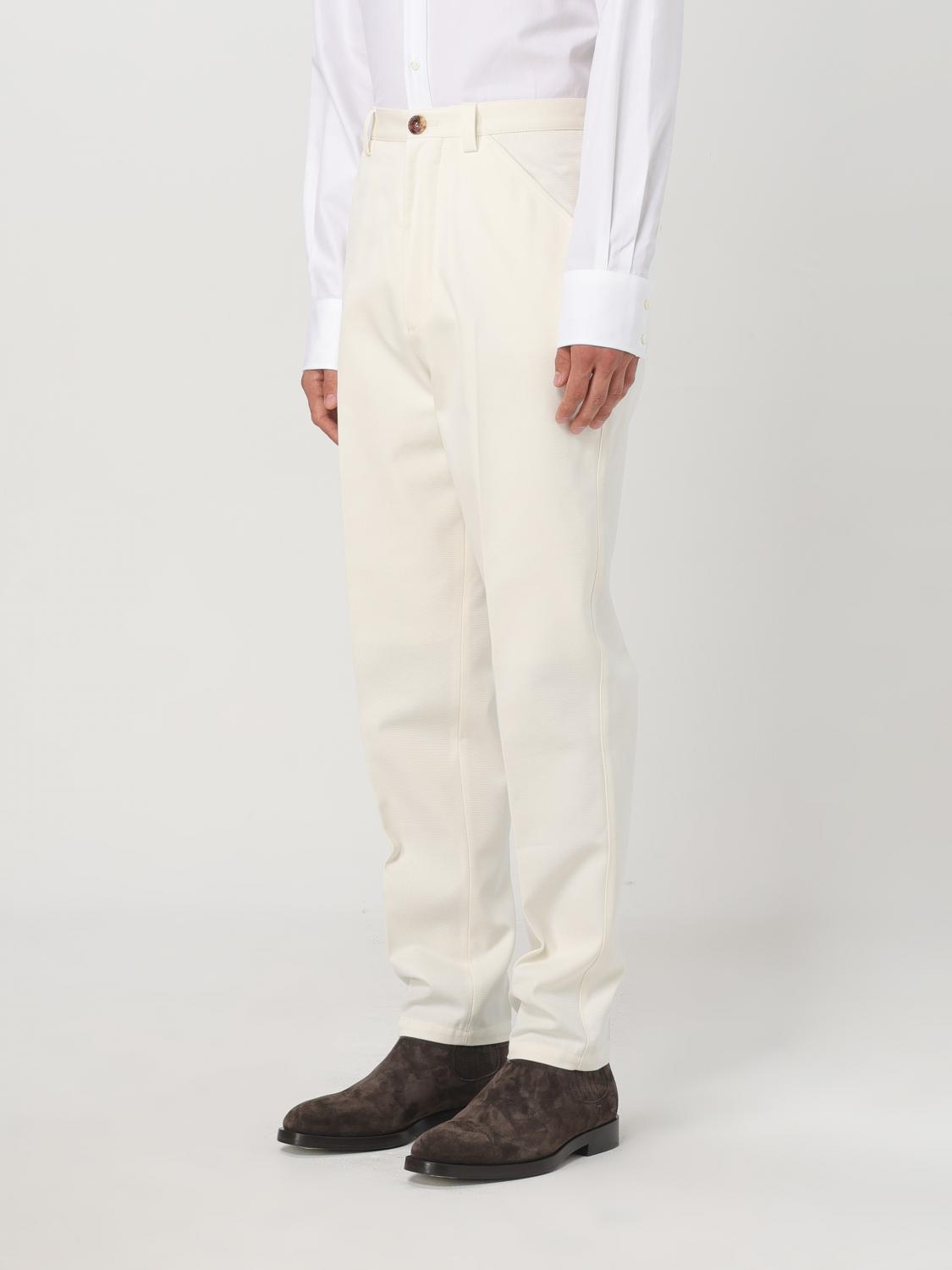 BRUNELLO CUCINELLI PANTS: Pants men Brunello Cucinelli, Yellow Cream - Img 4