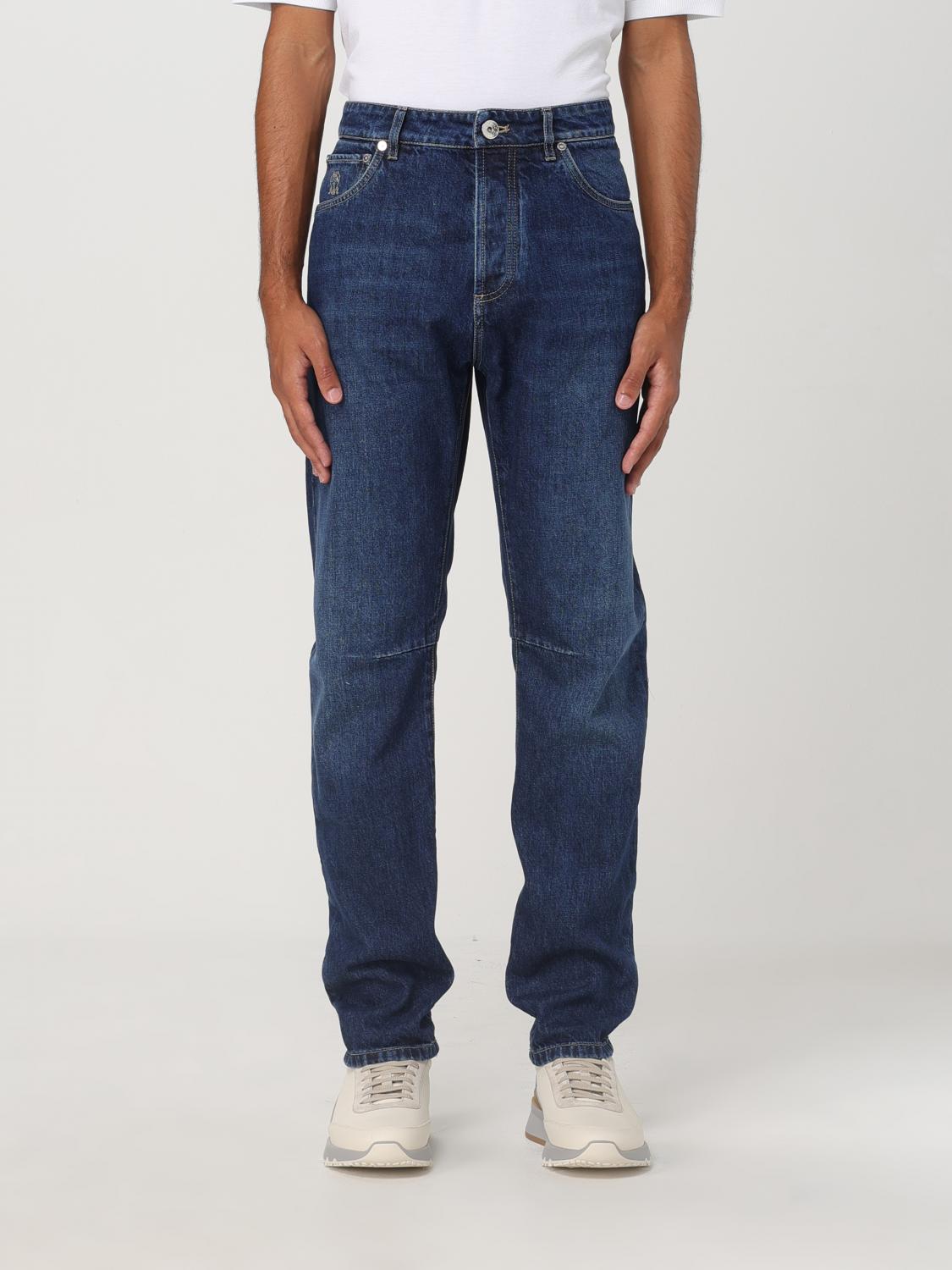 BRUNELLO CUCINELLI JEANS: Jeans men Brunello Cucinelli, Denim - Img 1