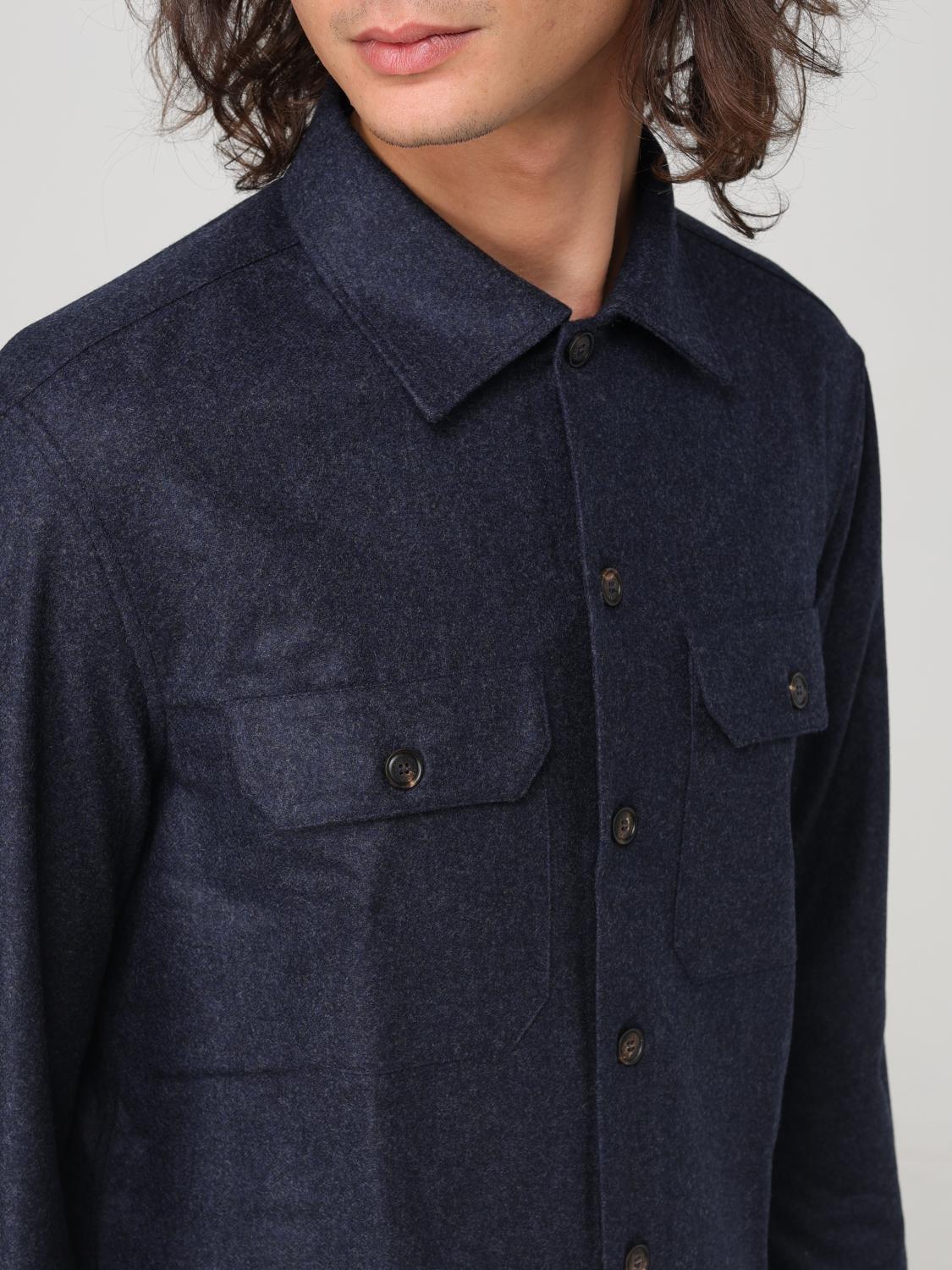 BRUNELLO CUCINELLI SHIRT: Shirt men Brunello Cucinelli, Blue - Img 5