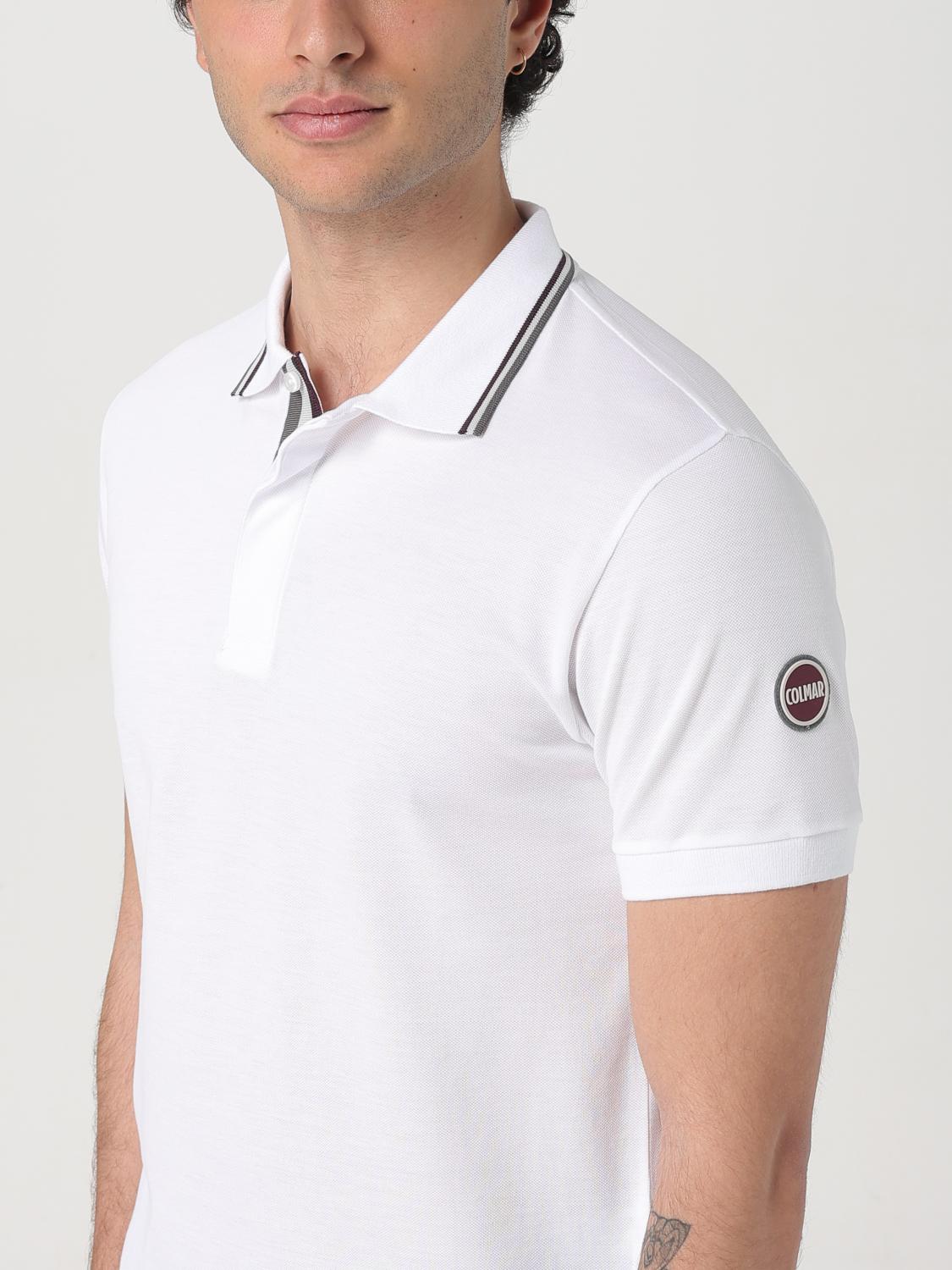COLMAR POLO: Polo de algodón con mini logo Colmar, Blanco - Img 3
