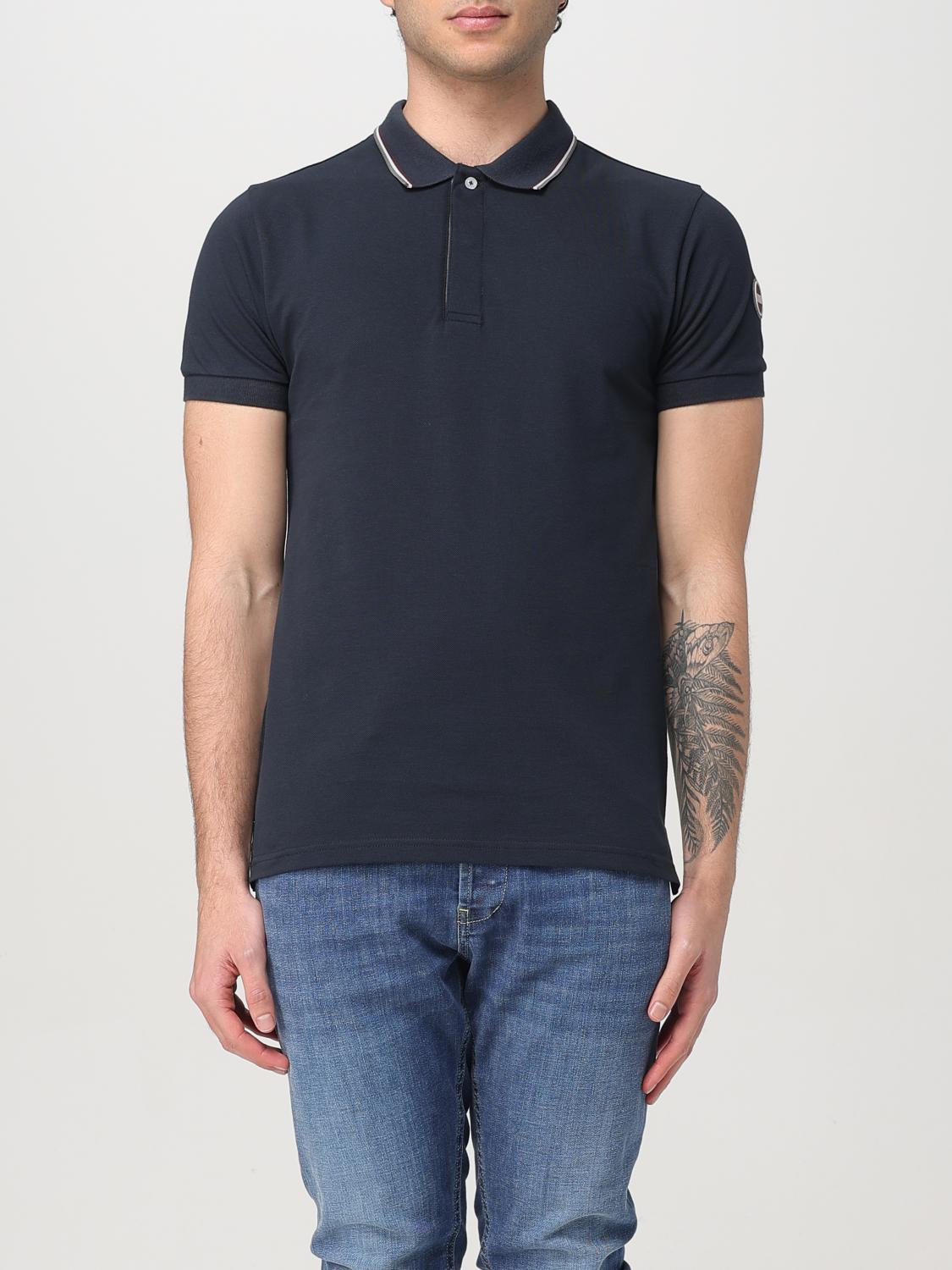 COLMAR POLO: Polo in cotone con mini logo Colmar, Blue Navy - Img 1