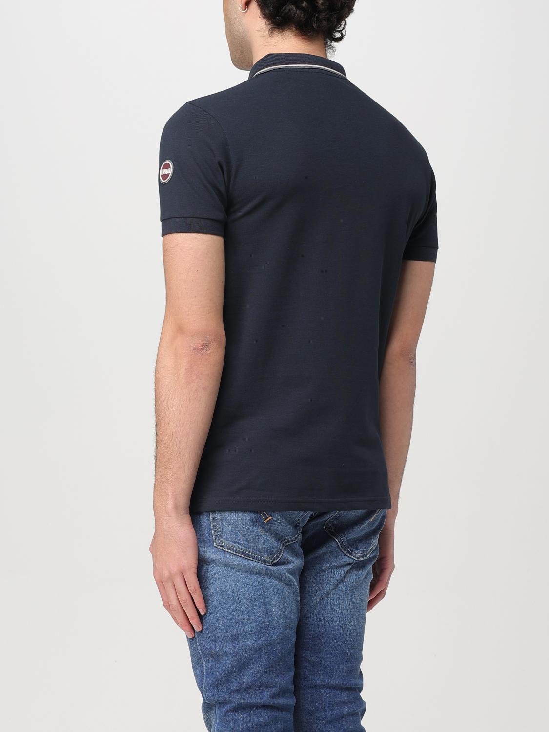 COLMAR POLO: Polo in cotone con mini logo Colmar, Blue Navy - Img 2