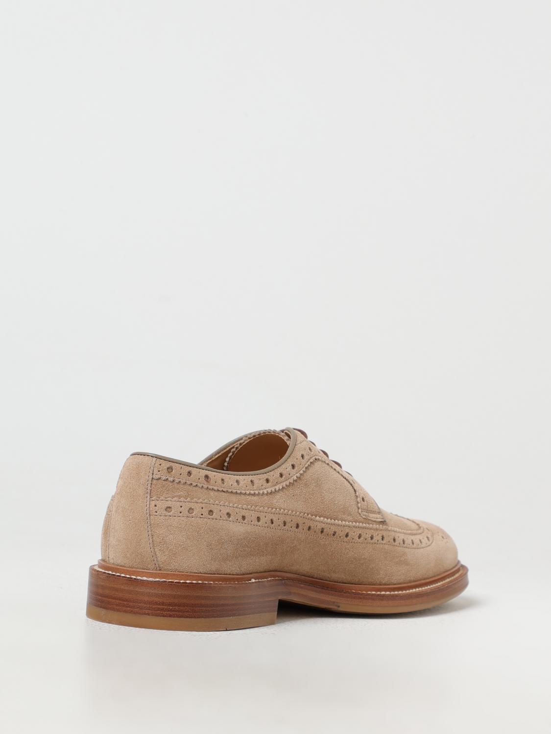 BRUNELLO CUCINELLI BROGUE SHOES: Shoes men Brunello Cucinelli, Beige - Img 3