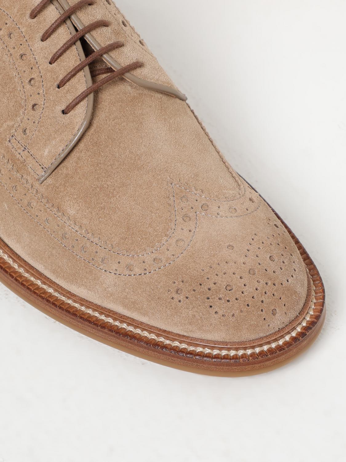 BRUNELLO CUCINELLI BROGUE SHOES: Shoes men Brunello Cucinelli, Beige - Img 4