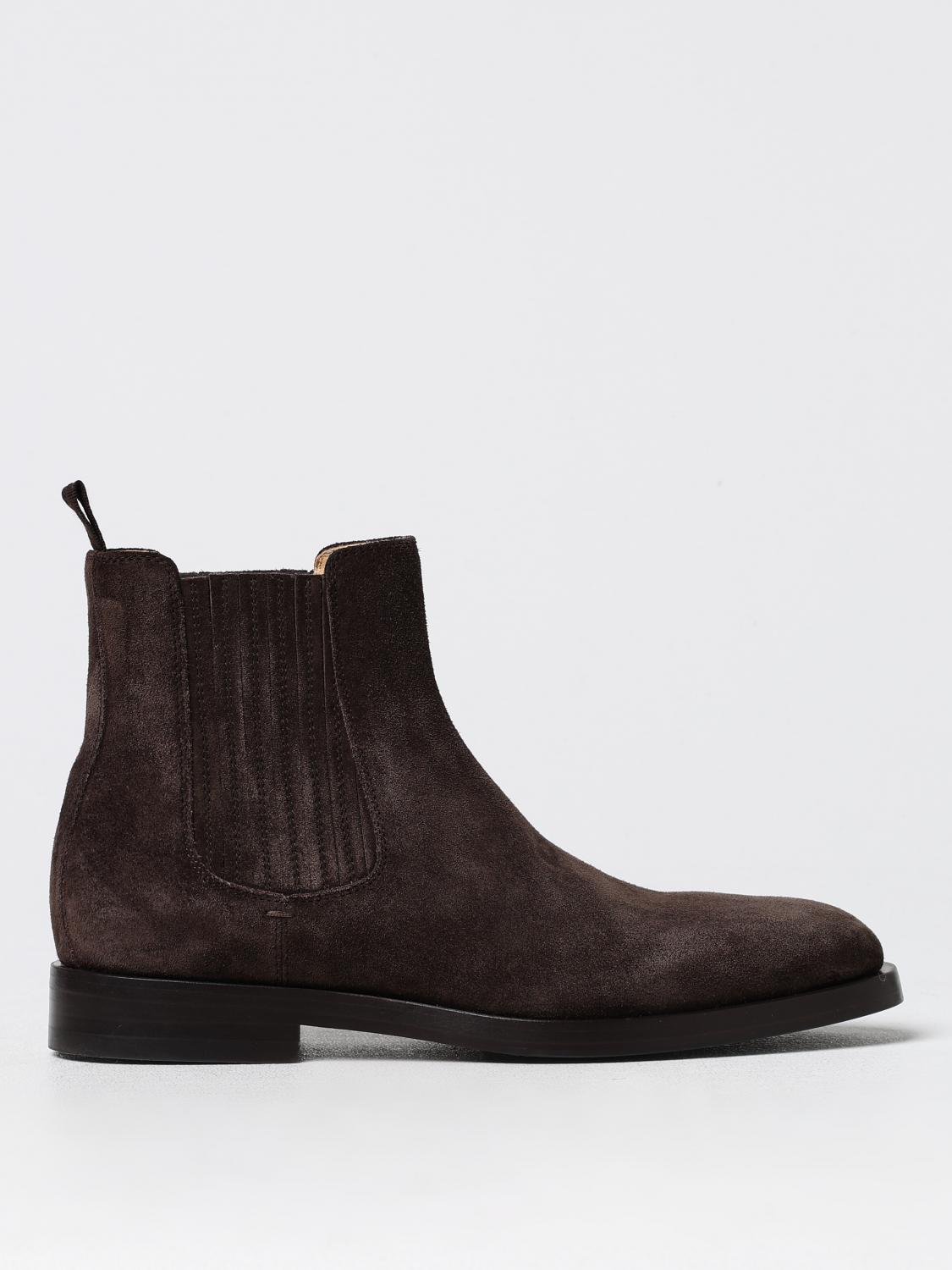 BRUNELLO CUCINELLI BOOTS: Shoes men Brunello Cucinelli, Brown - Img 1