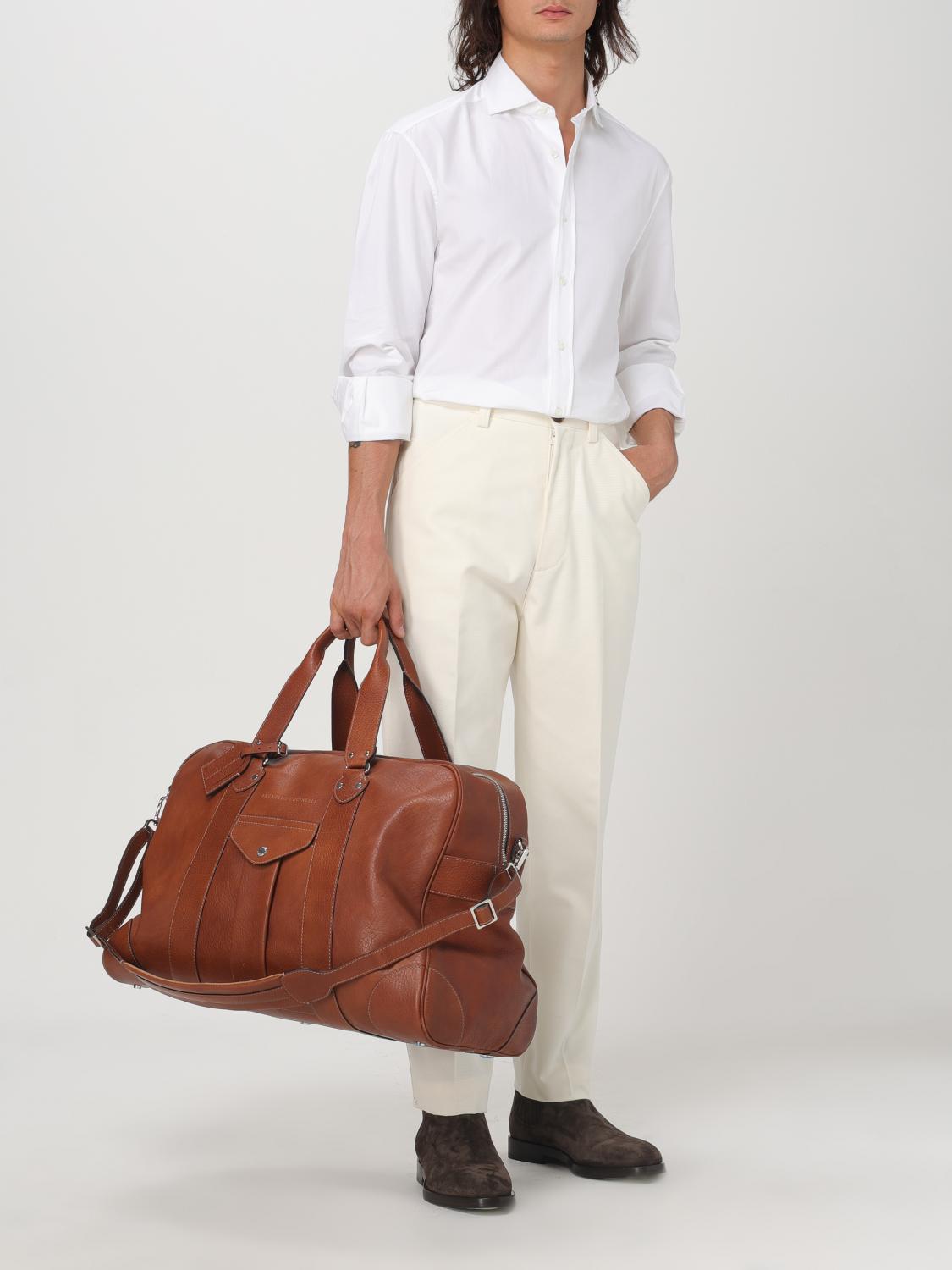 BRUNELLO CUCINELLI シャツ: Tシャツ メンズ Brunello Cucinelli, ホワイト - Img 2