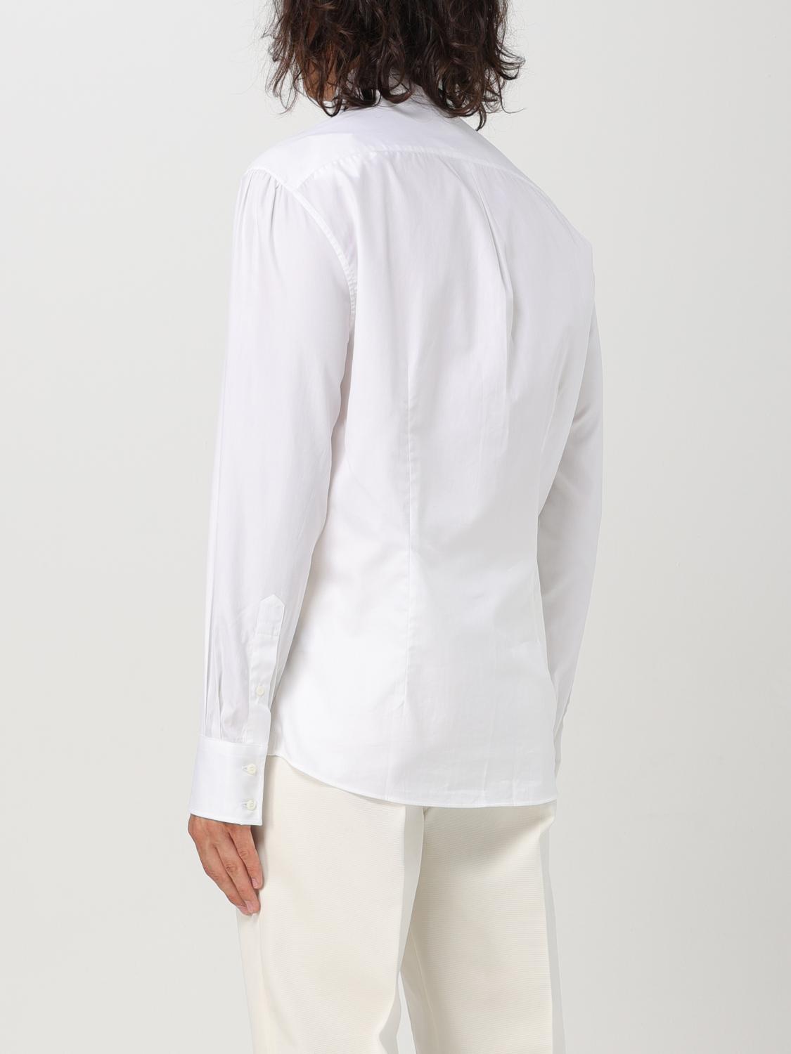 BRUNELLO CUCINELLI シャツ: Tシャツ メンズ Brunello Cucinelli, ホワイト - Img 3