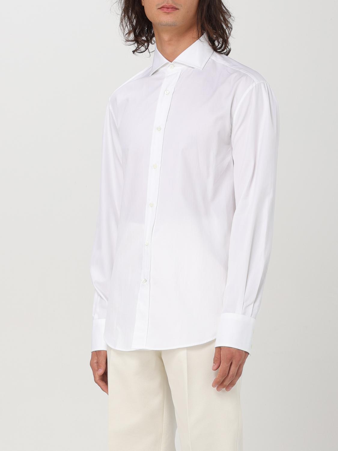 BRUNELLO CUCINELLI シャツ: Tシャツ メンズ Brunello Cucinelli, ホワイト - Img 4