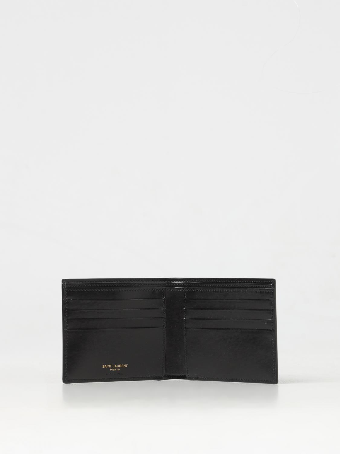 SAINT LAURENT WALLET: Wallet men Saint Laurent, Black - Img 2