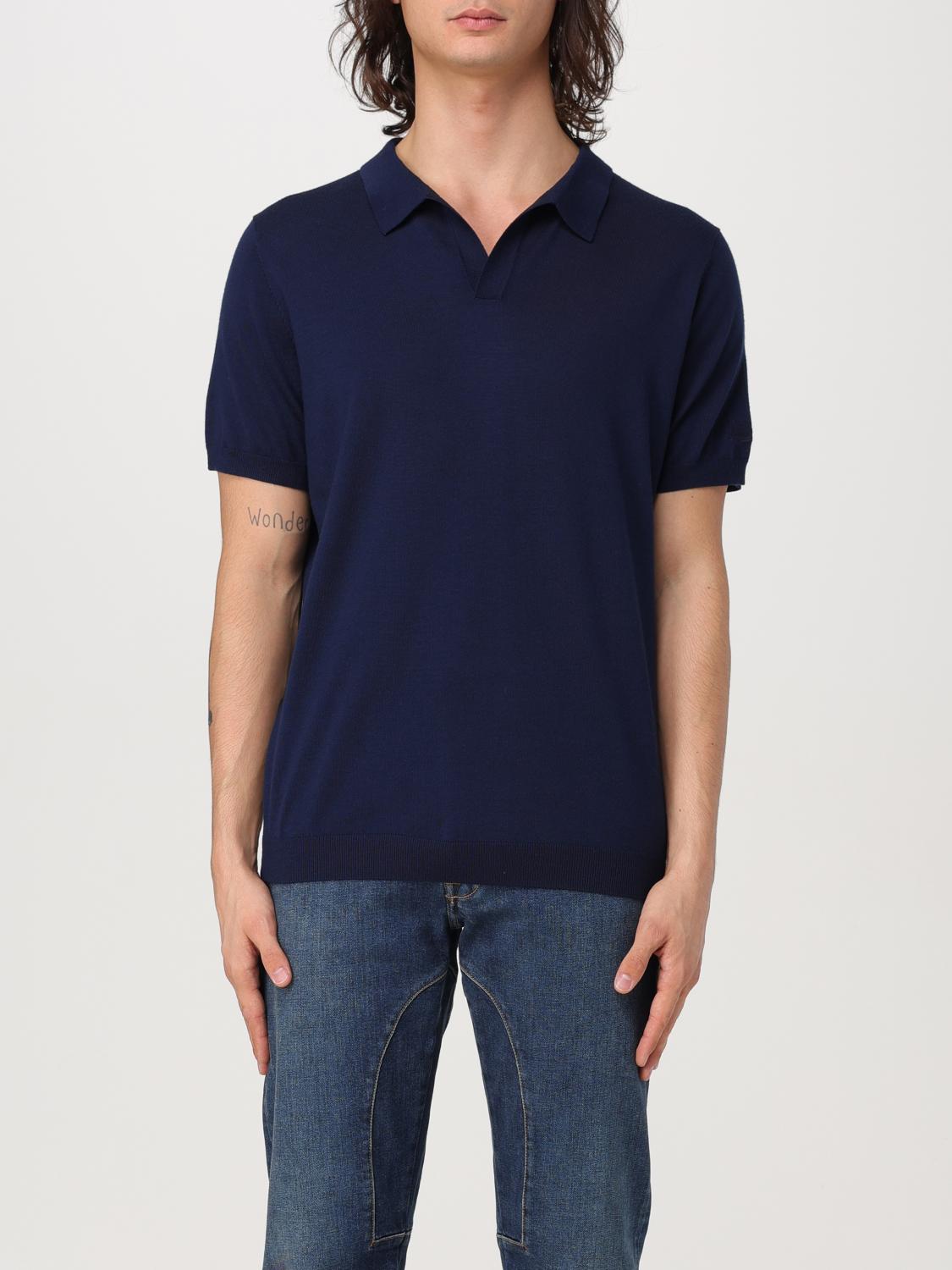 MC2 SAINT BARTH POLO: Pull homme Mc2 Saint Barth, Bleu Marine - Img 1