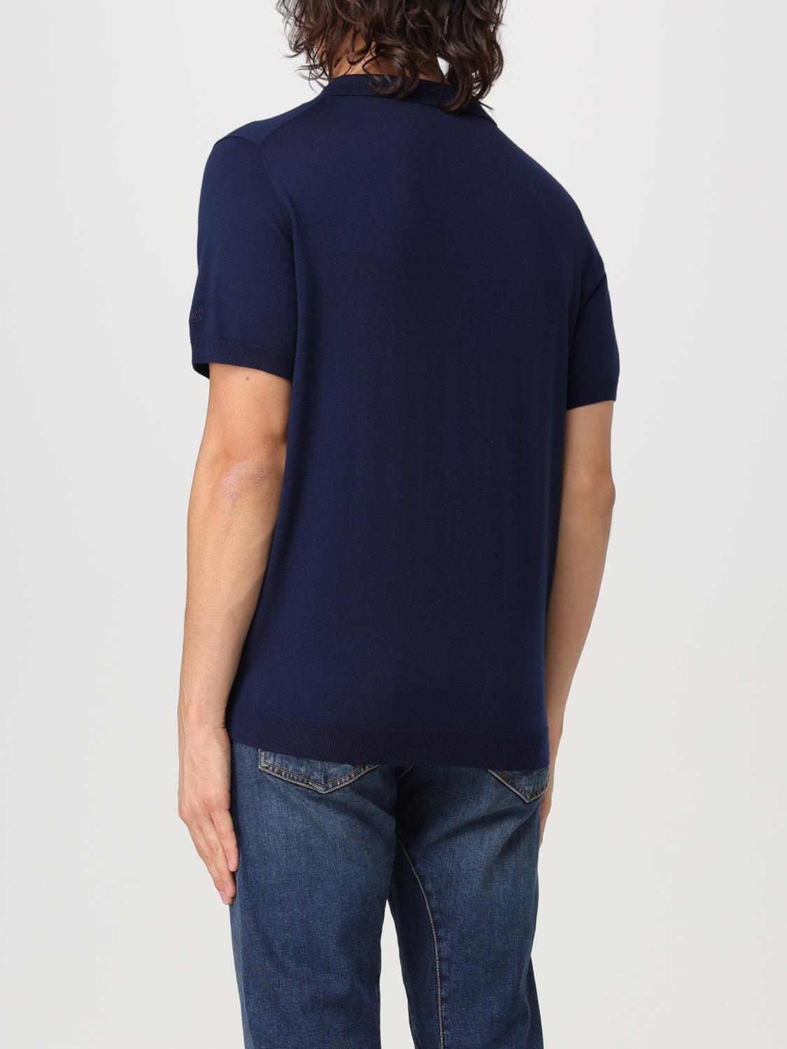 MC2 SAINT BARTH POLO SHIRT: Sweater men Mc2 Saint Barth, Navy - Img 2