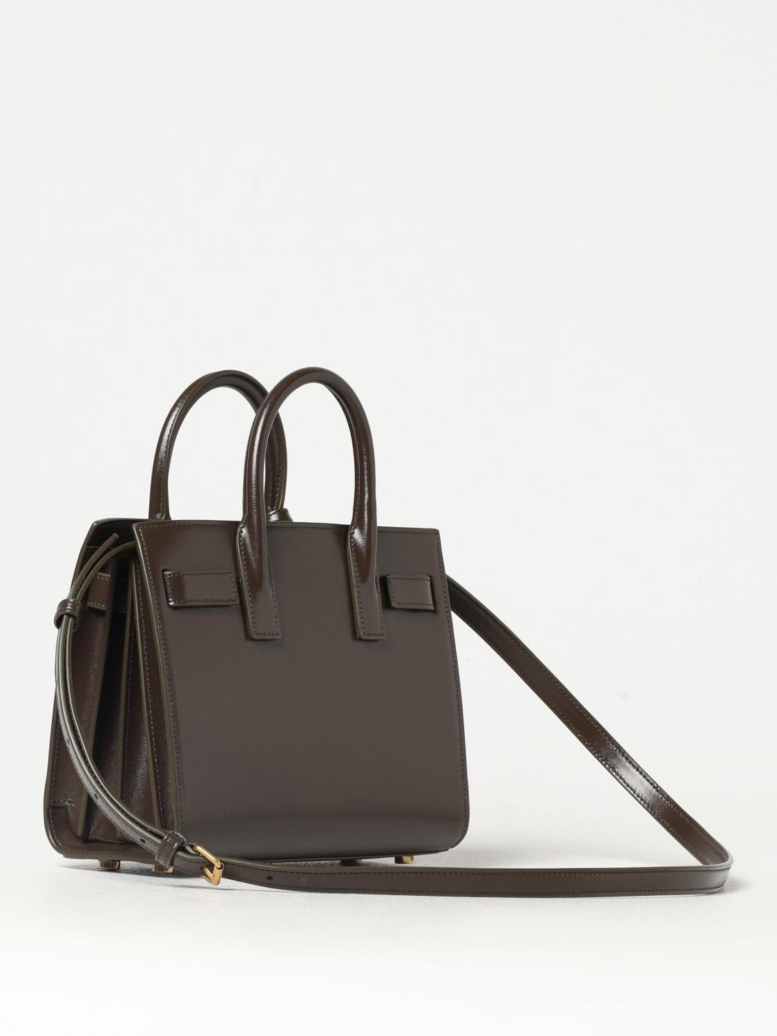 SAINT LAURENT MINI-TASCHE: Schultertasche damen Saint Laurent, Grün - Img 3