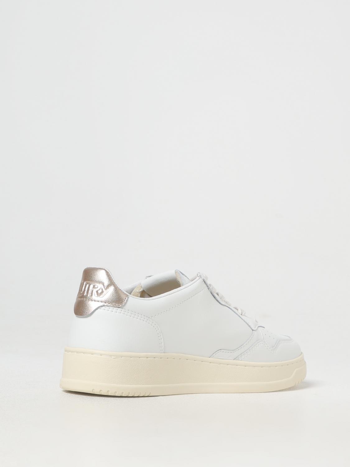 AUTRY SNEAKERS: Sneakers Medalist Autry in pelle , Bianco - Img 3