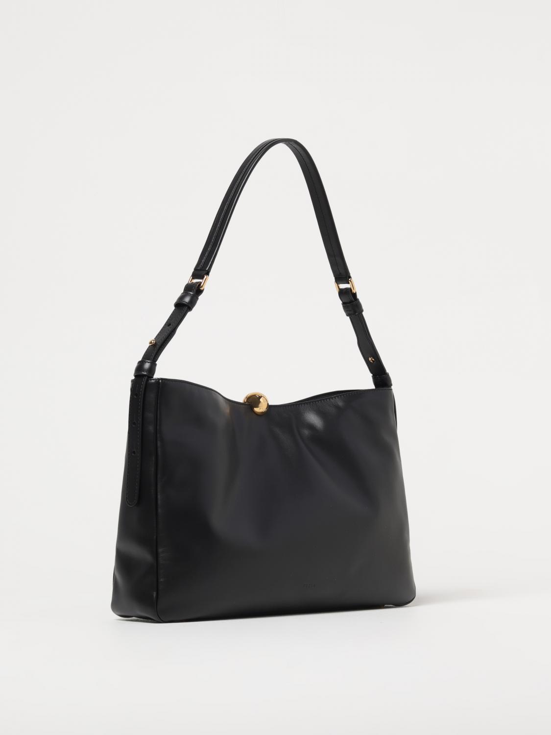 FURLA BORSA A SPALLA: Borsa a spalla Sfera grande Furla, Nero - Img 2