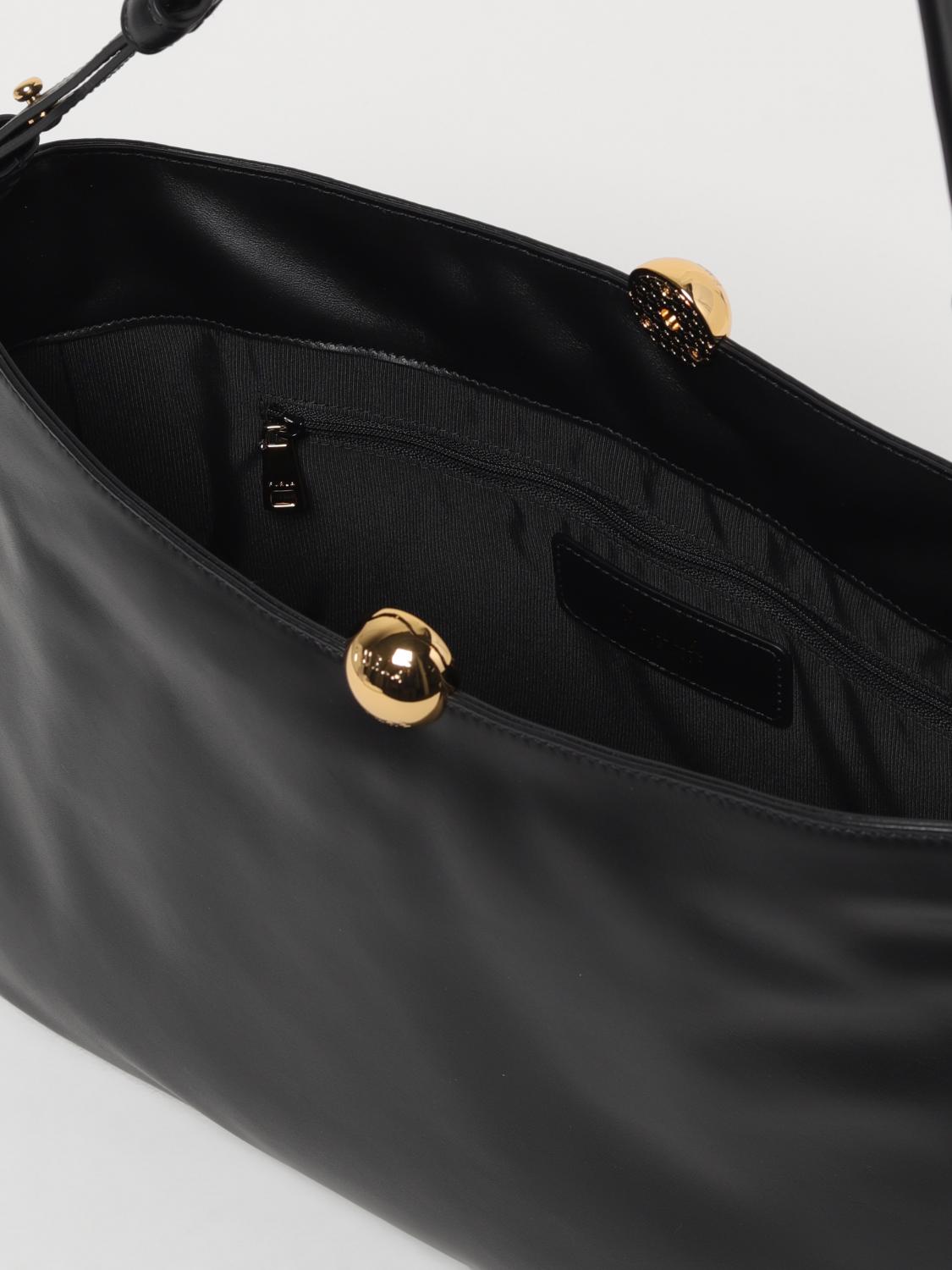 FURLA BORSA A SPALLA: Borsa a spalla Sfera grande Furla, Nero - Img 3