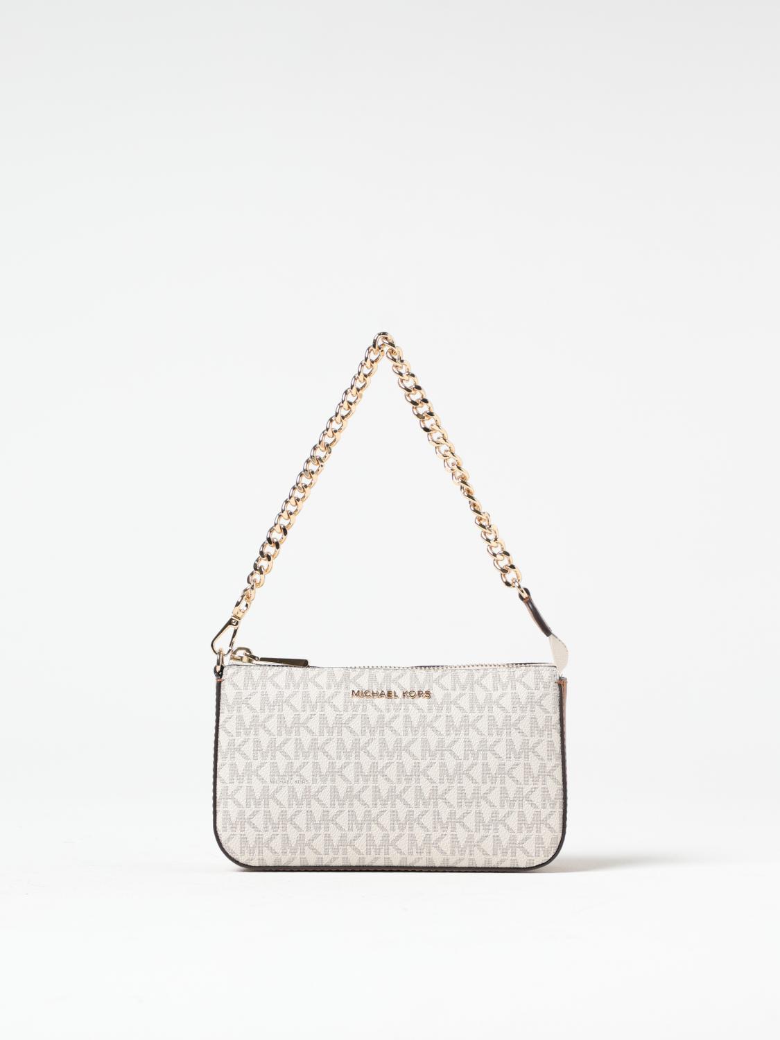 MICHAEL MICHAEL KORS MINI BAG: Shoulder bag woman Michael Kors, White - Img 1