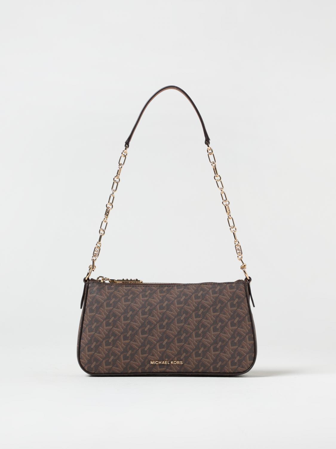 MICHAEL MICHAEL KORS SHOULDER BAG: Shoulder bag woman Michael Kors, Brown - Img 1