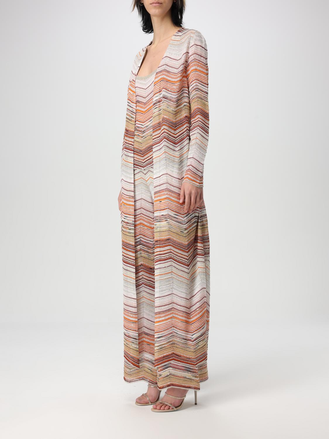 Missoni viscose blend kimono with zig-zag pattern - Multicolor
