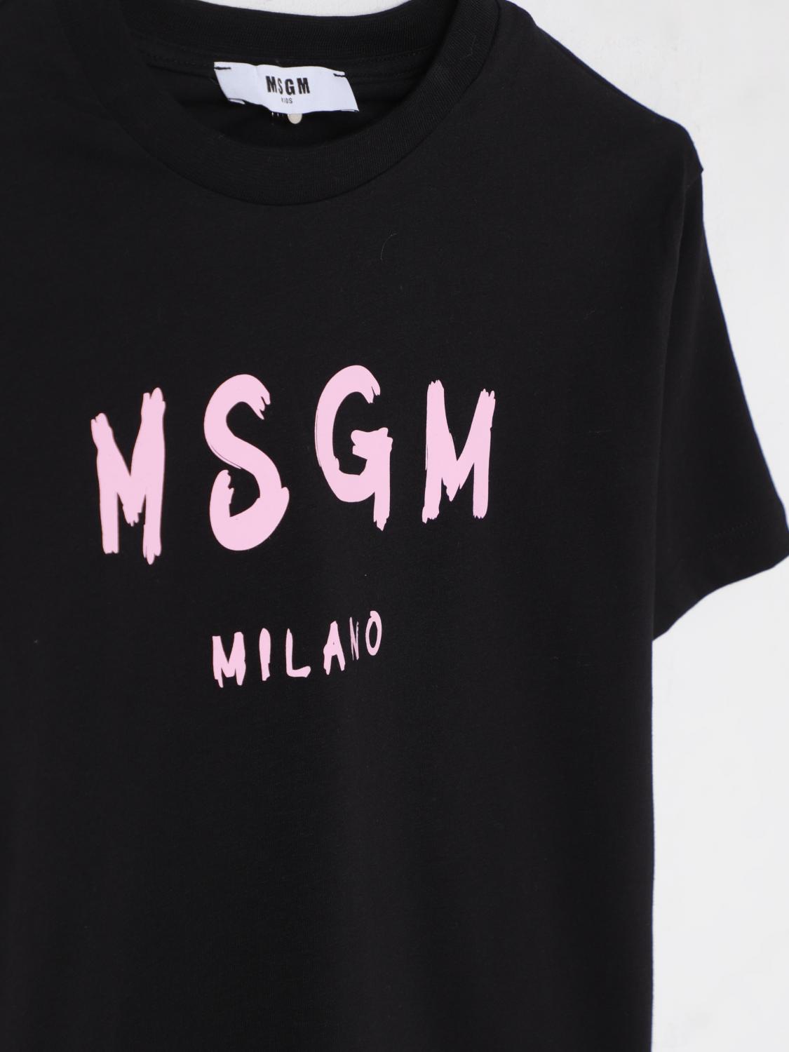 MSGM KIDS Tシャツ: Tシャツ ボーイ MSGM Kids, ブラック - Img 3