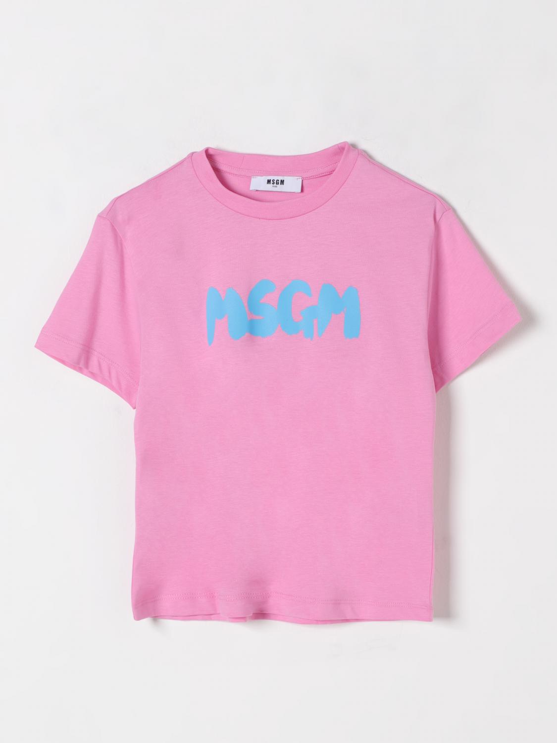 MSGM KIDS Tシャツ: Tシャツ ボーイ MSGM Kids, ピンク - Img 1