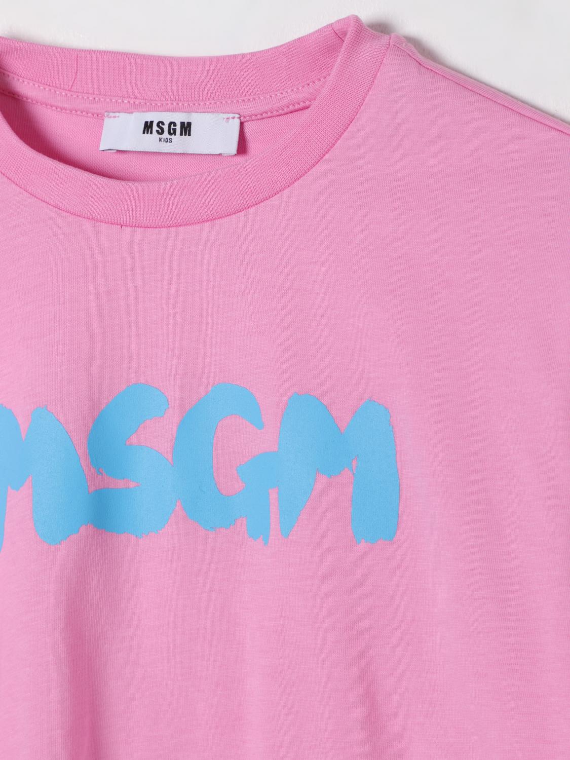 MSGM KIDS Tシャツ: Tシャツ ボーイ MSGM Kids, ピンク - Img 3