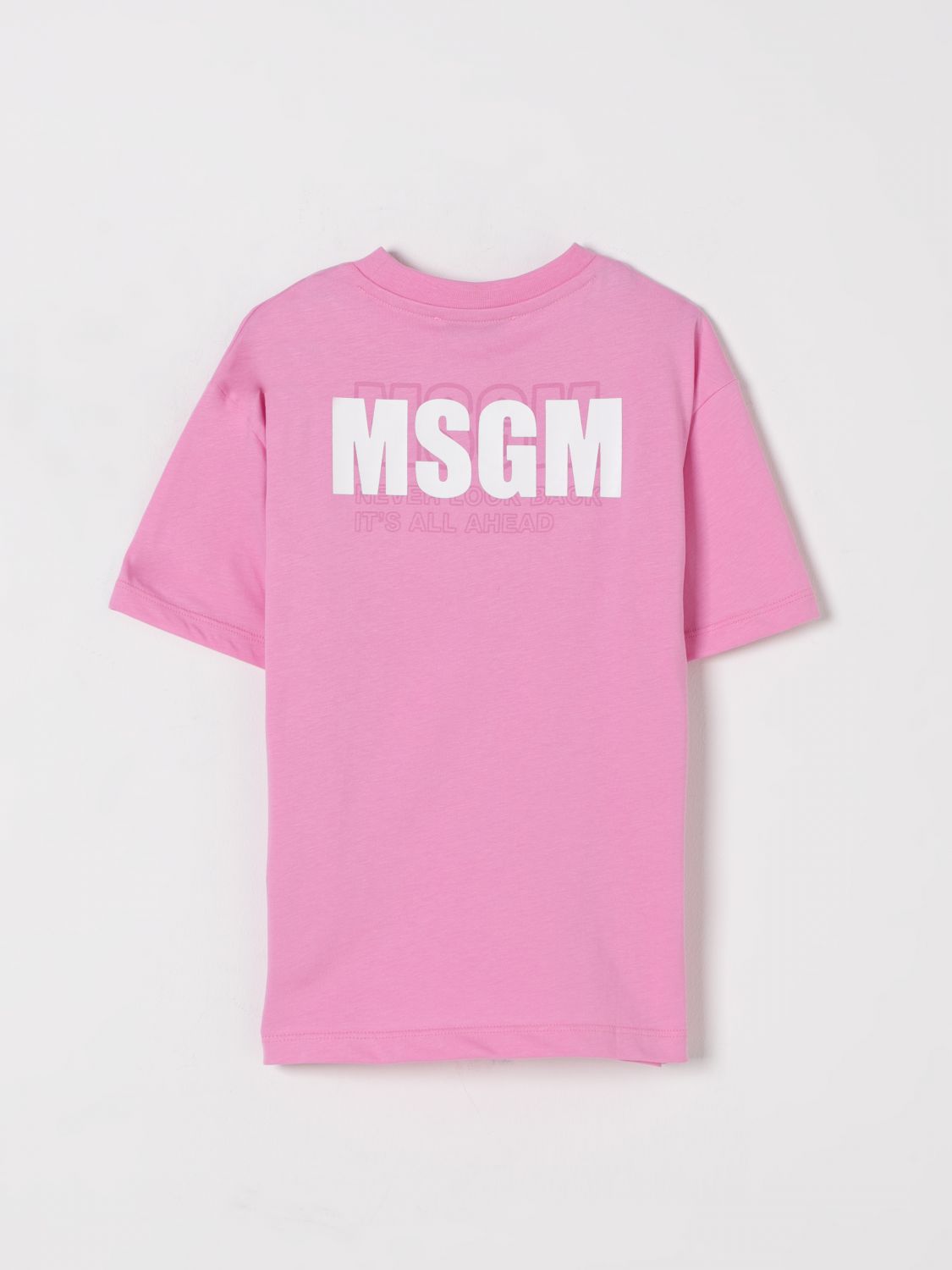 MSGM KIDS ФУТБОЛКА: Футболка Детское MSGM Kids, Розовый - Img 2