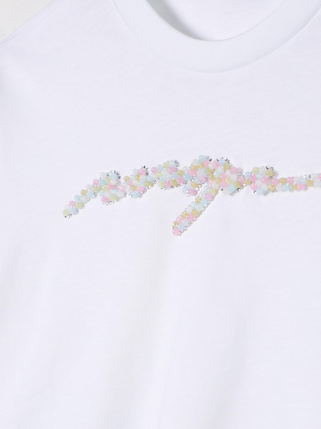 MSGM KIDS Tシャツ: Tシャツ ボーイ MSGM Kids, ホワイト - Img 3