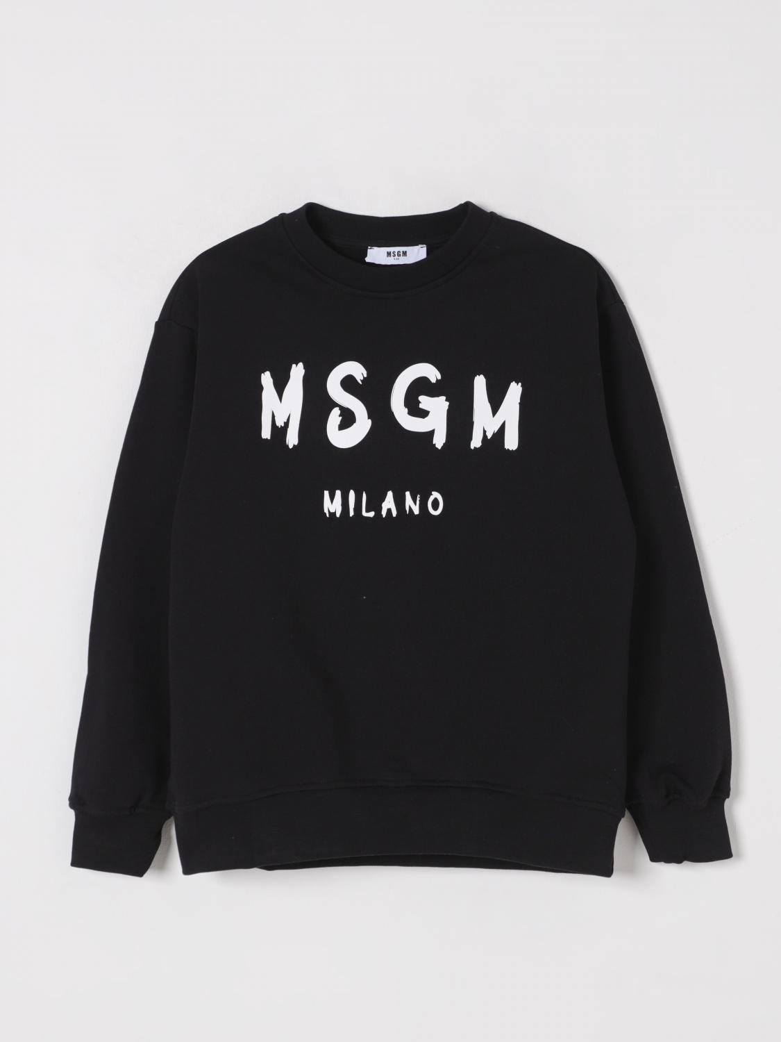 MSGM KIDS PULL: Pull enfant MSGM Kids, Noir - Img 1