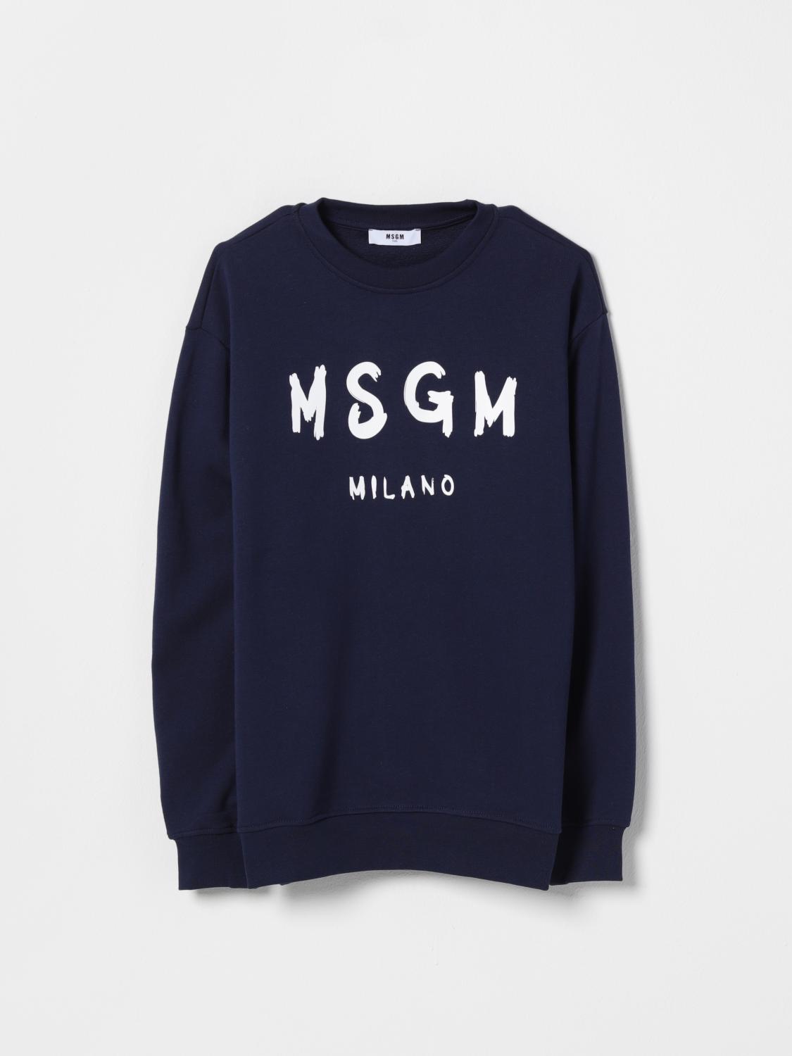 MSGM KIDS PULL: Pull enfant MSGM Kids, Bleu - Img 1