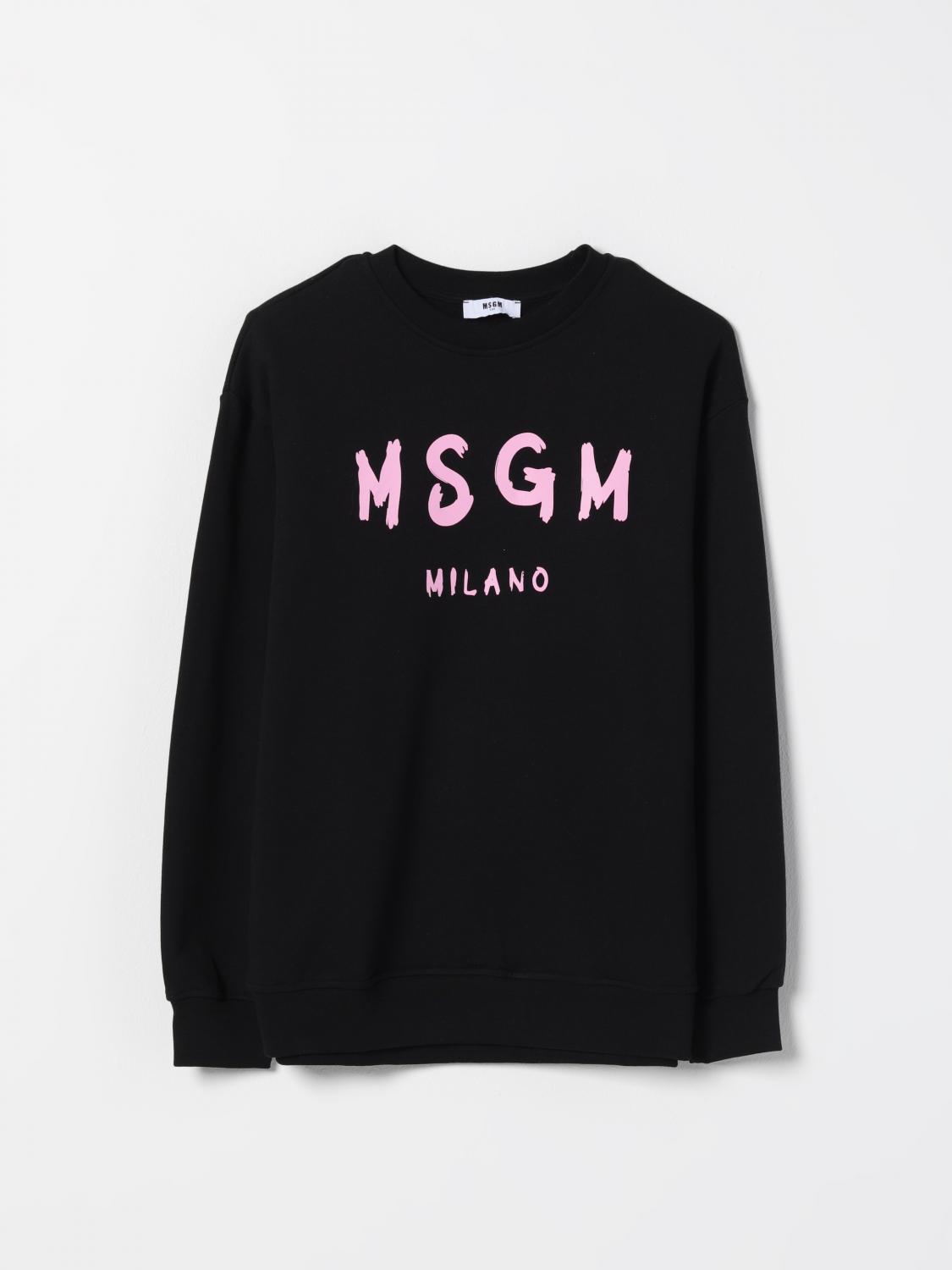 MSGM KIDS PULL: Pull enfant MSGM Kids, Noir 1 - Img 1