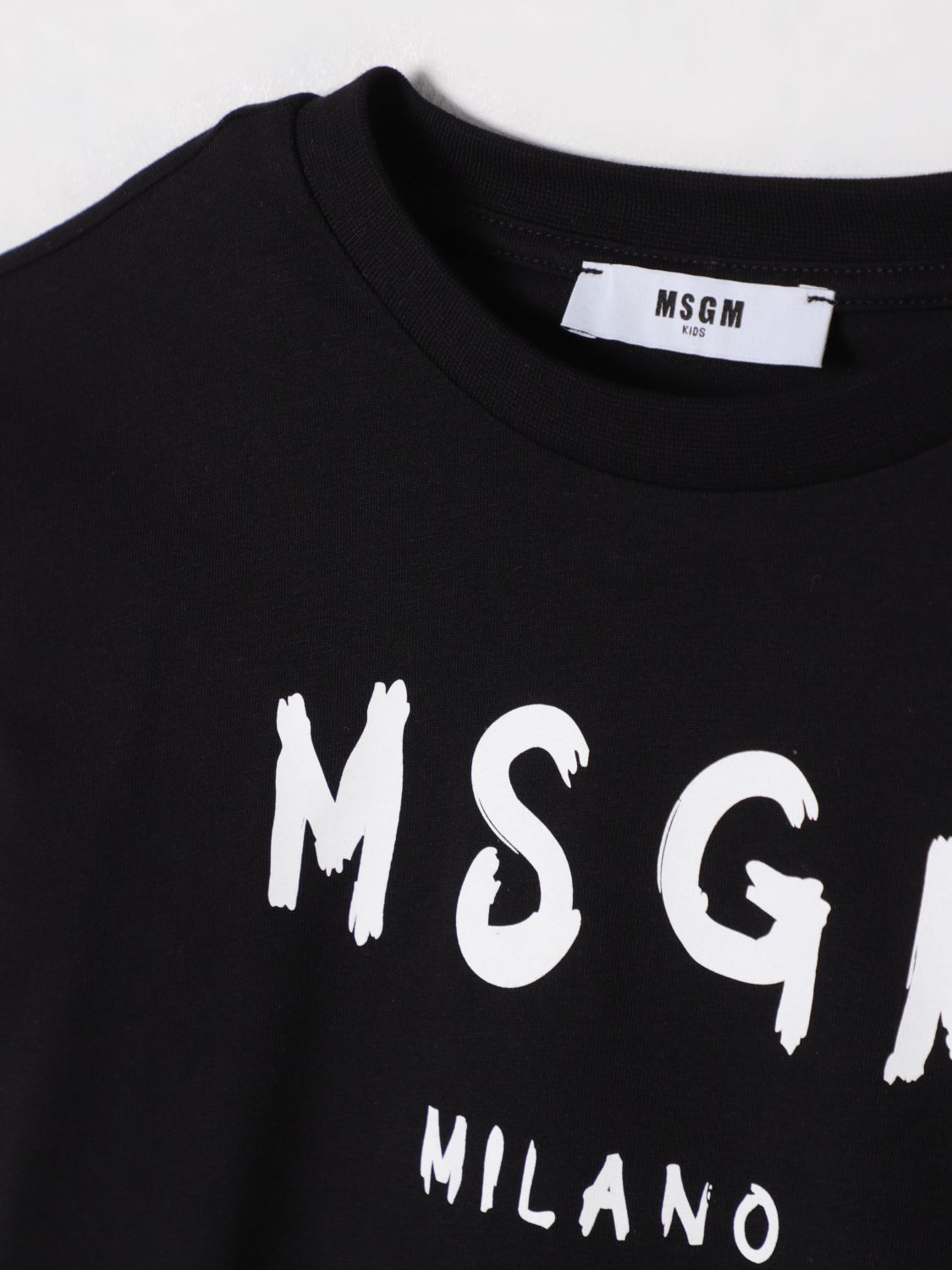 MSGM KIDS T-SHIRT: T-shirt kids MSGM Kids, Black - Img 3