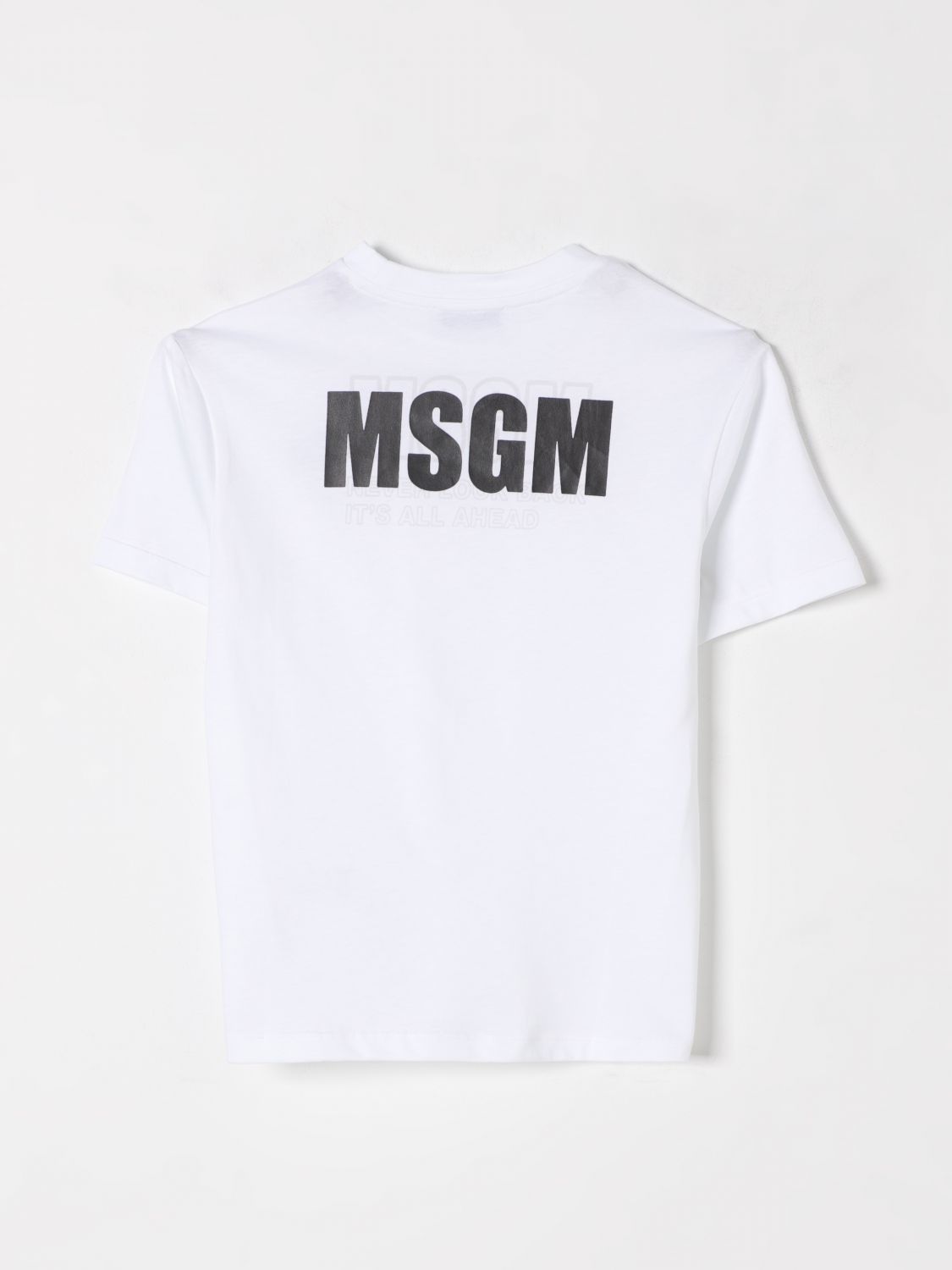 MSGM KIDS T-SHIRT: T-shirt kids MSGM Kids, White - Img 2