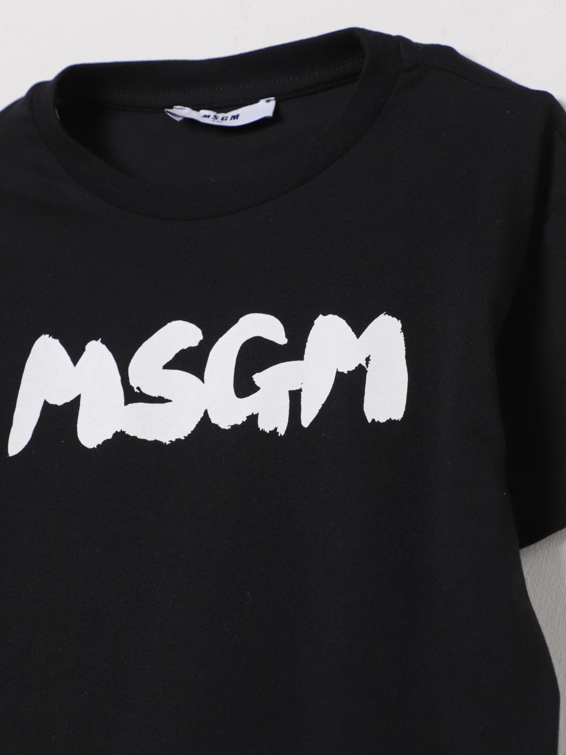 MSGM KIDS Tシャツ: Tシャツ ボーイ MSGM Kids, ブラック - Img 3