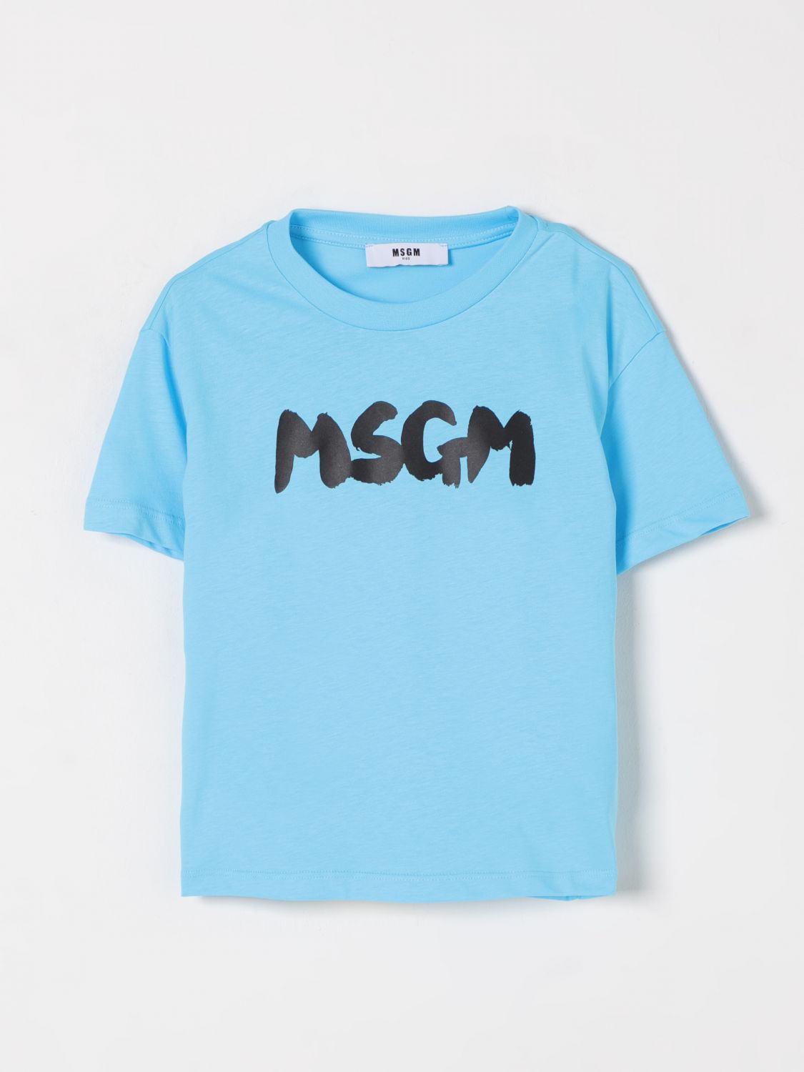 MSGM KIDS 티셔츠: 티셔츠 남아 MSGM Kids, 노드 블루 - Img 1