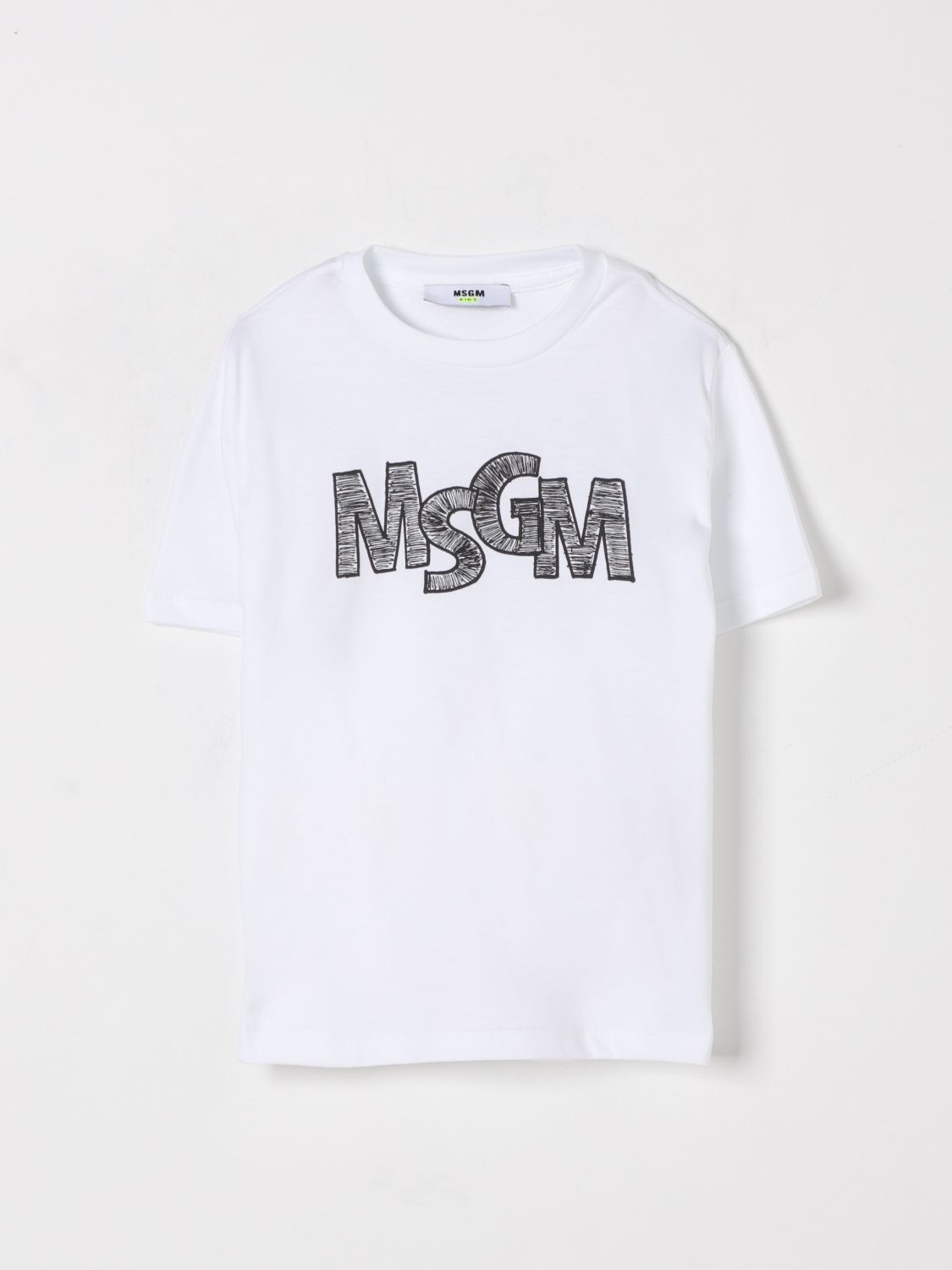 MSGM KIDS T恤: T恤 儿童 MSGM Kids, 白色 - Img 1