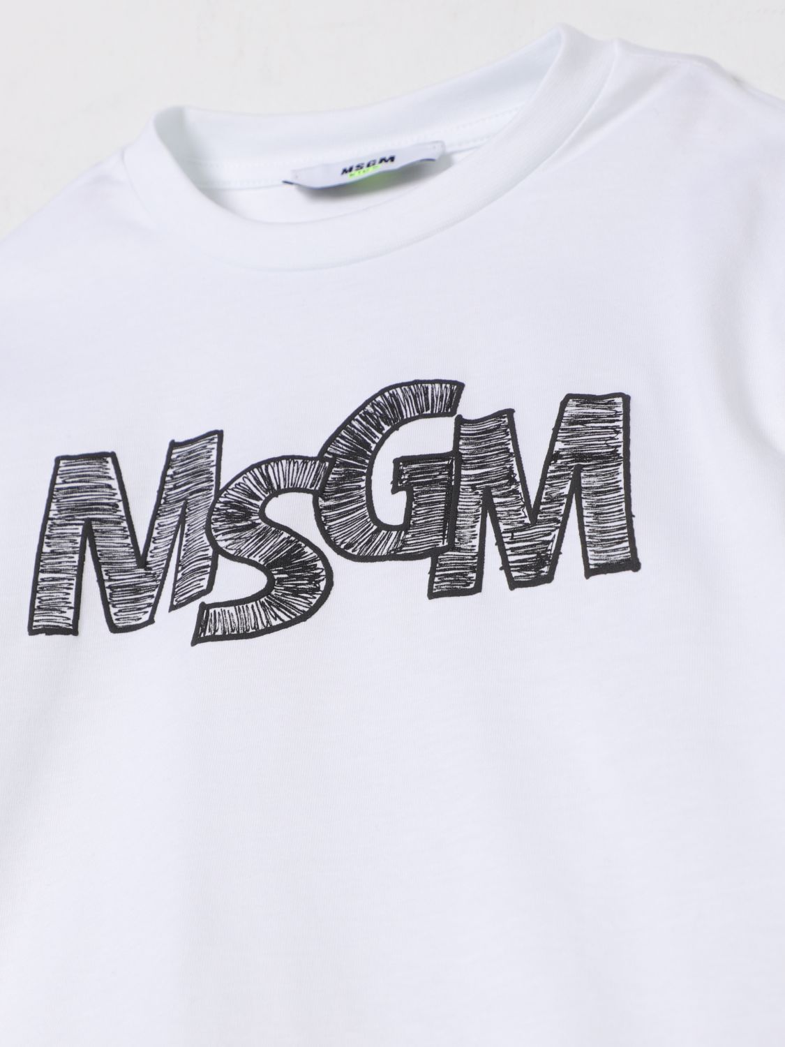 MSGM KIDS T恤: T恤 儿童 MSGM Kids, 白色 - Img 3